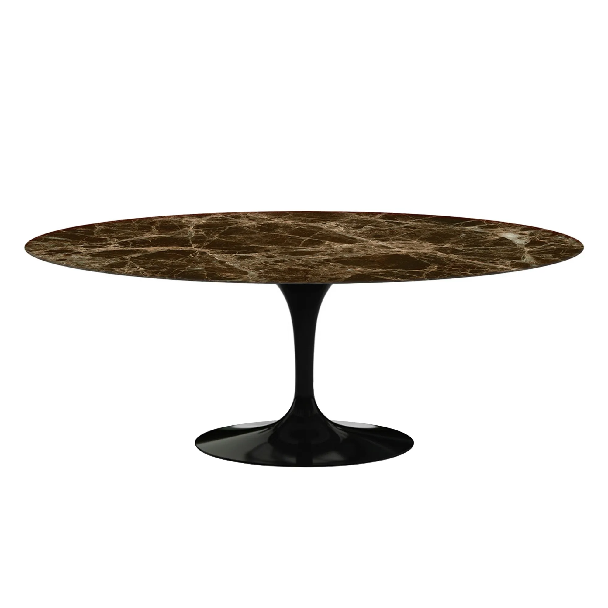 Saarinen Oval Dining Table 198 cm Black - 1
