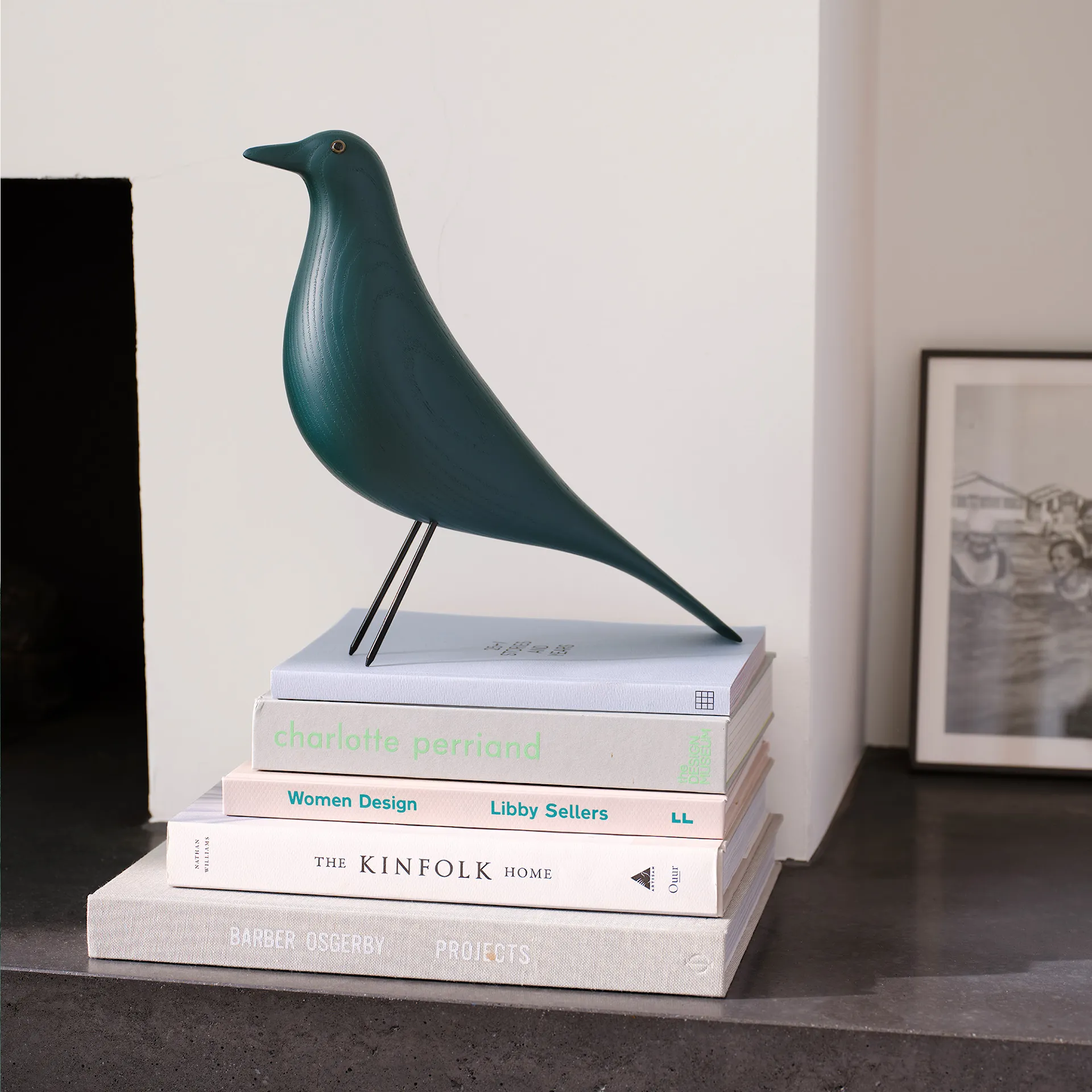 Eames House Bird Eames Special Collection, Dark Green Stained - Vitra - Charles & Ray Eames - NO GA