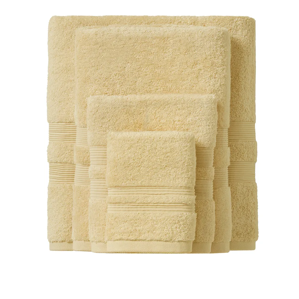 Fontana Organic Pale Yellow håndklæde
