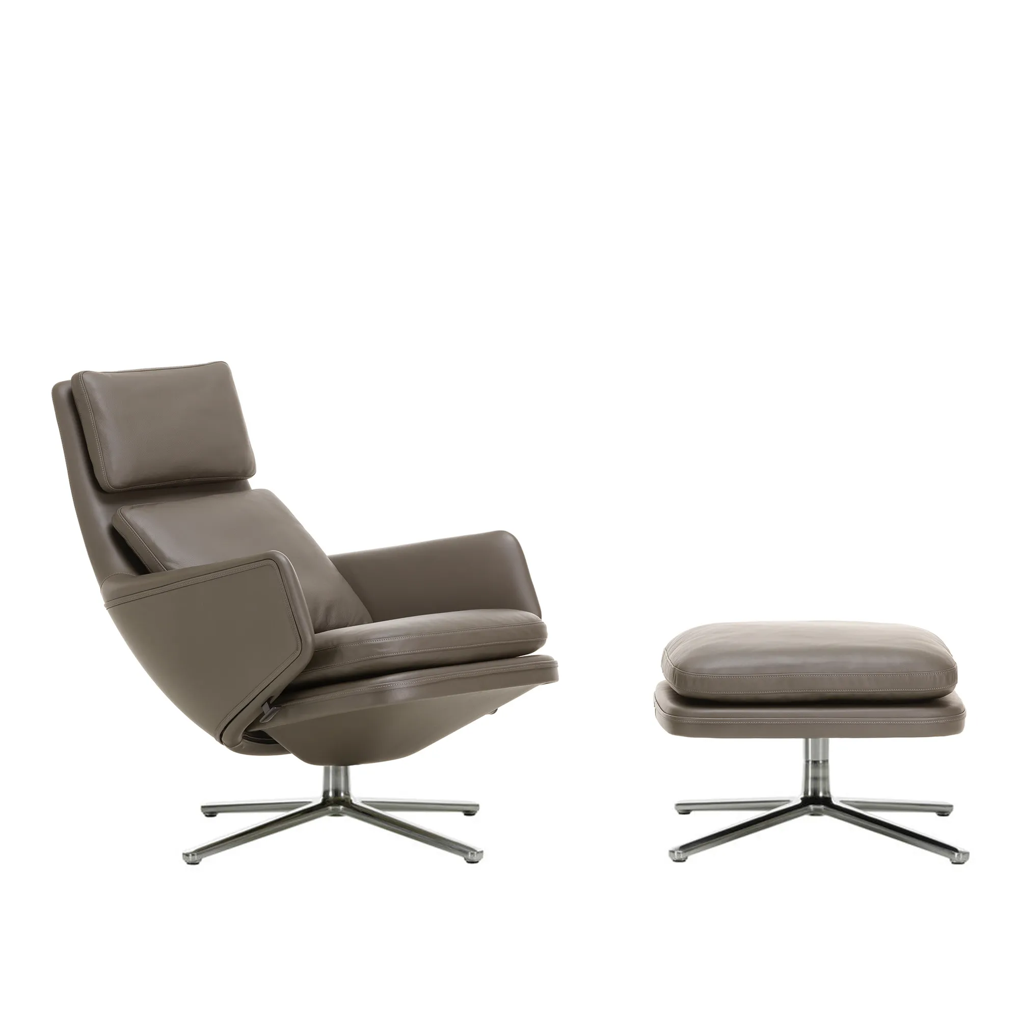 Grand Relax Lounge Chair & Grand Relax Ottoman - 1