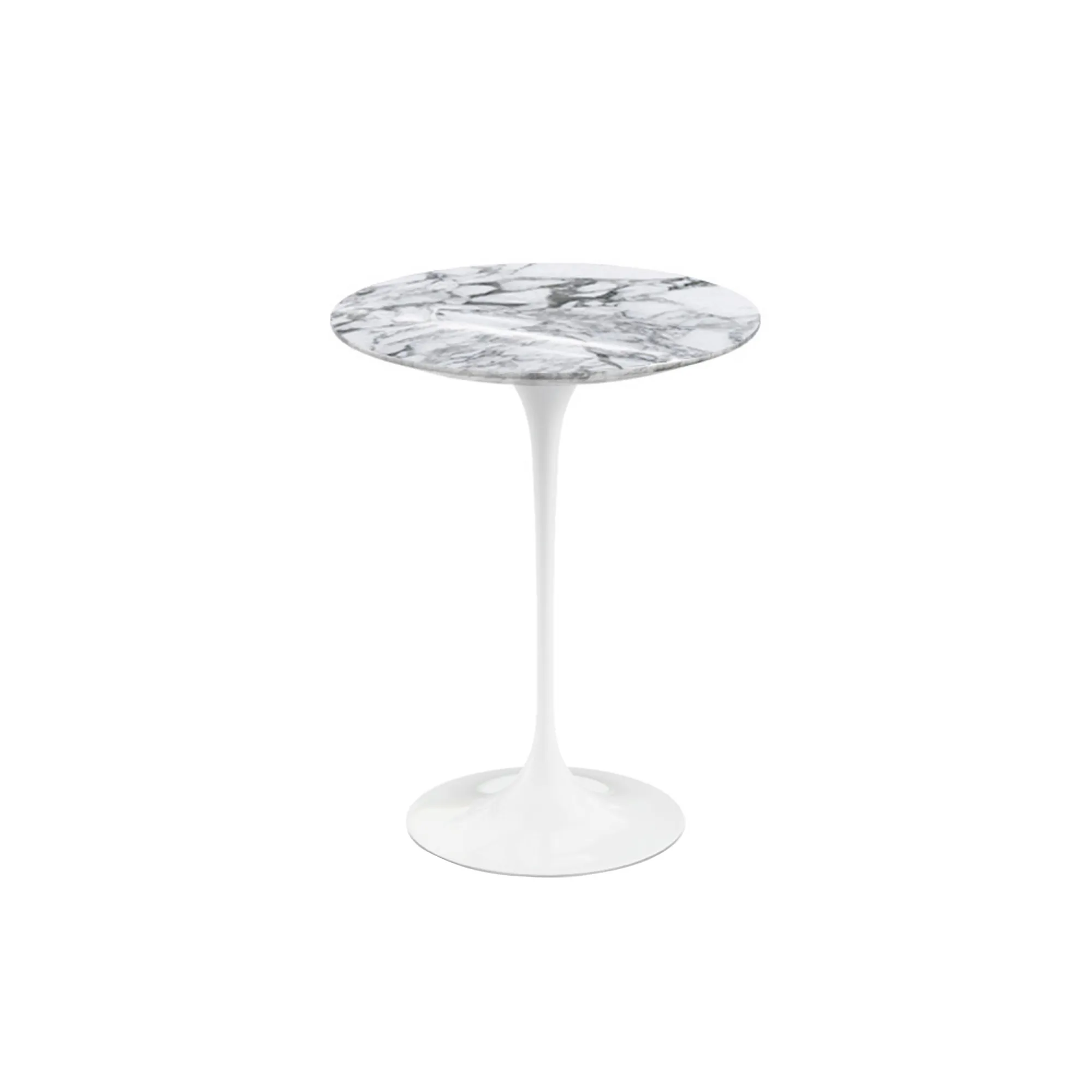 Saarinen Round Side Table Ø 41 cm White - 1