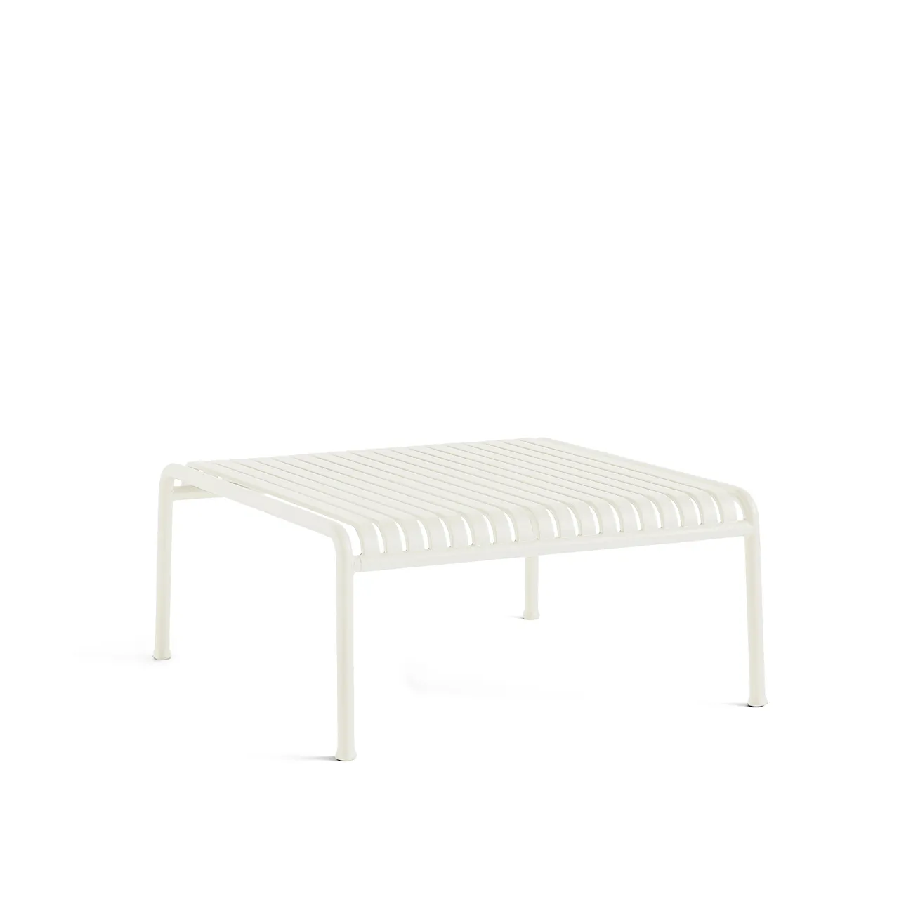 Palissade low garden table 81.5 x 86 - Cream White