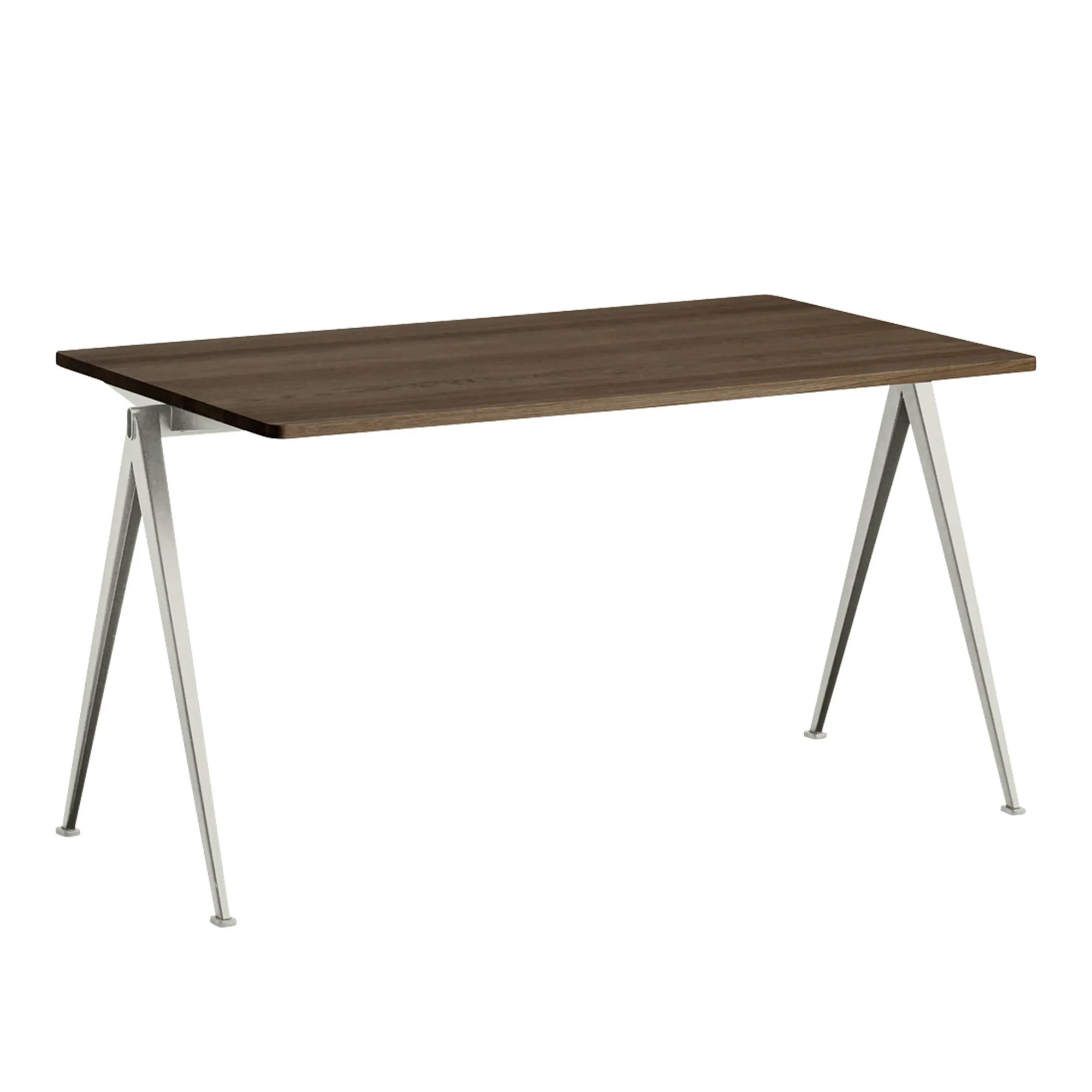 Pyramid 01 table 75x140 cm beige powder coated steel - 1