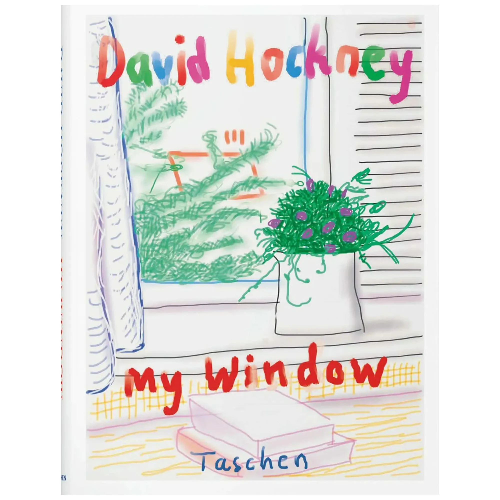 David Hockney. My Window taidekirja - 1