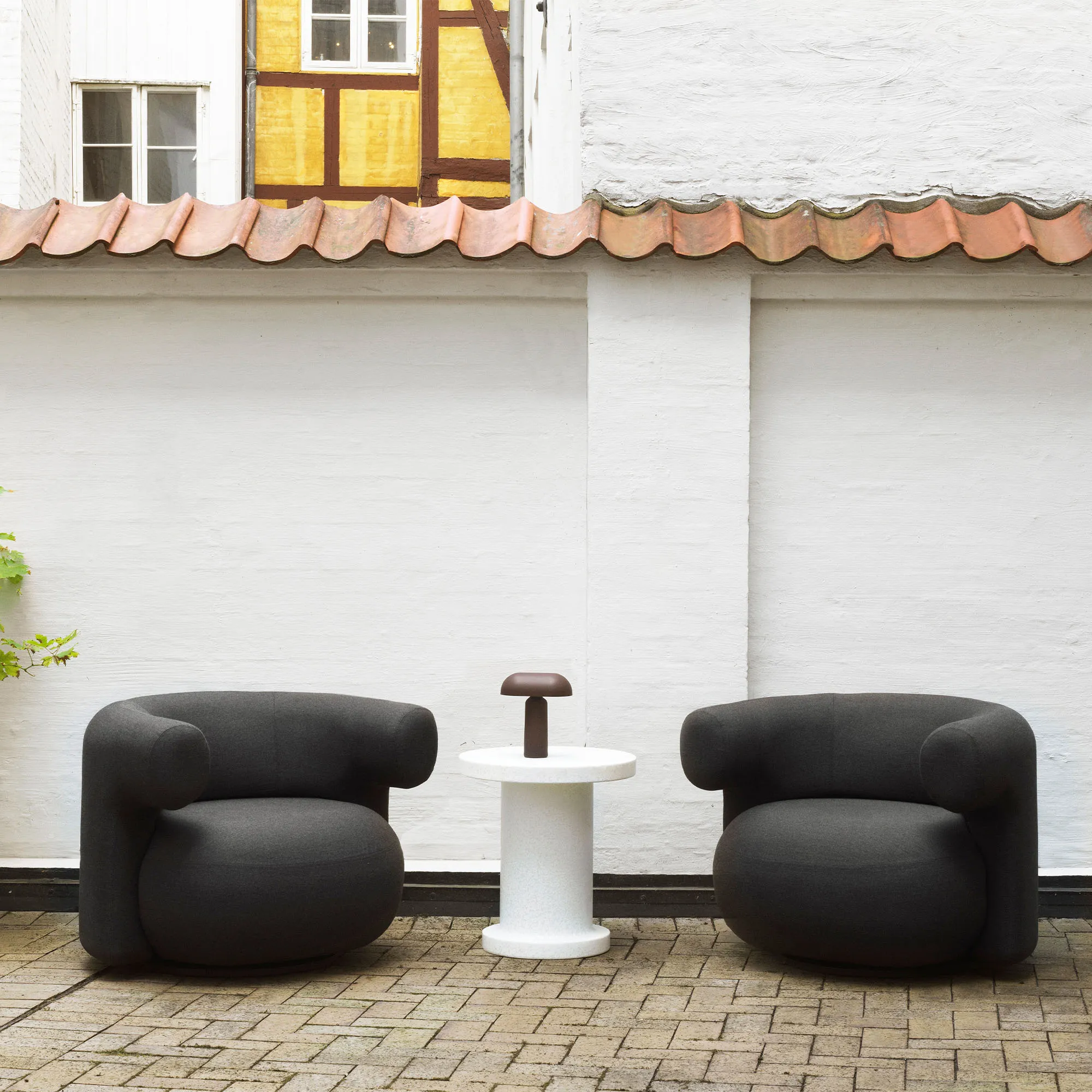 Burra lounge stol roterbar utomhus - 5