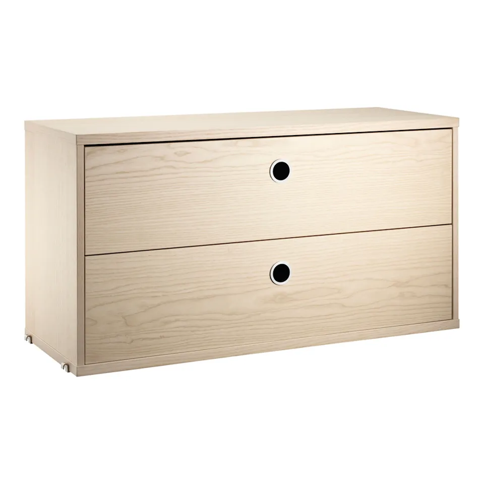 String Chest of Drawers 78x30, Ash