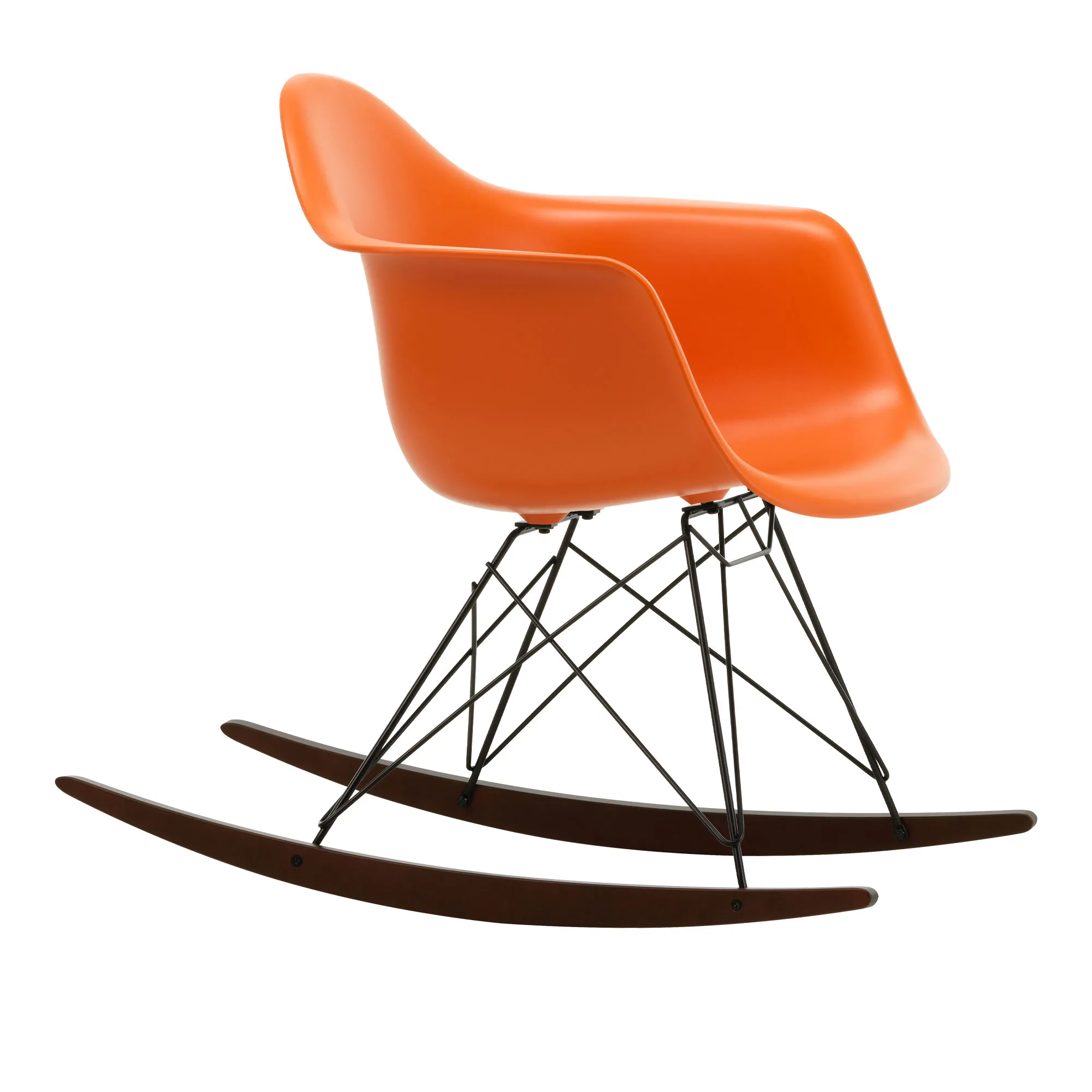 Eames RE Plastic Armchair RAR Basic Dark/Dark Maple - 1