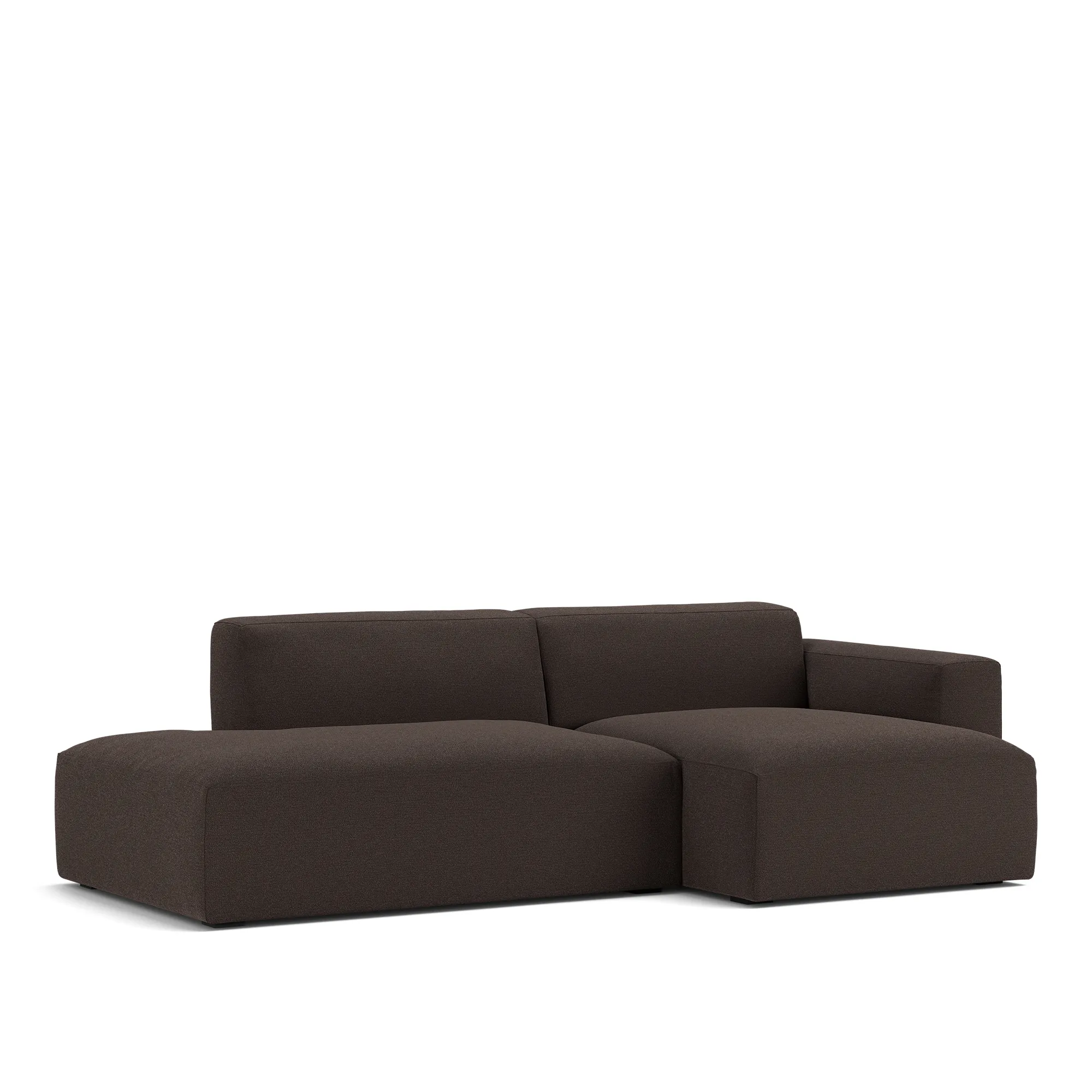 Brick 2-Seater Chaise Lounge Open End Left - 2
