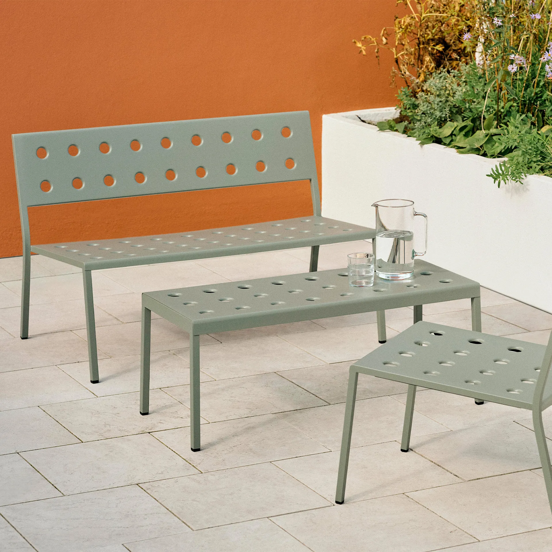 Balcony Outdoor Low Table 51 x 51 cm - HAY - Ronan & Erwan Bouroullec - NO GA