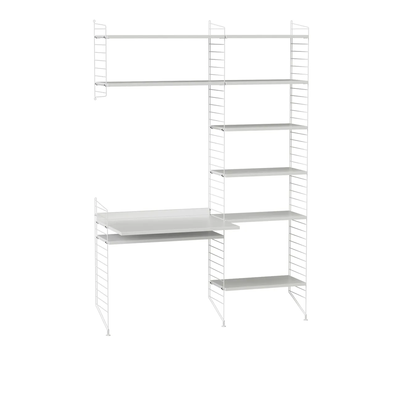 Office shelving system G walnut/beige