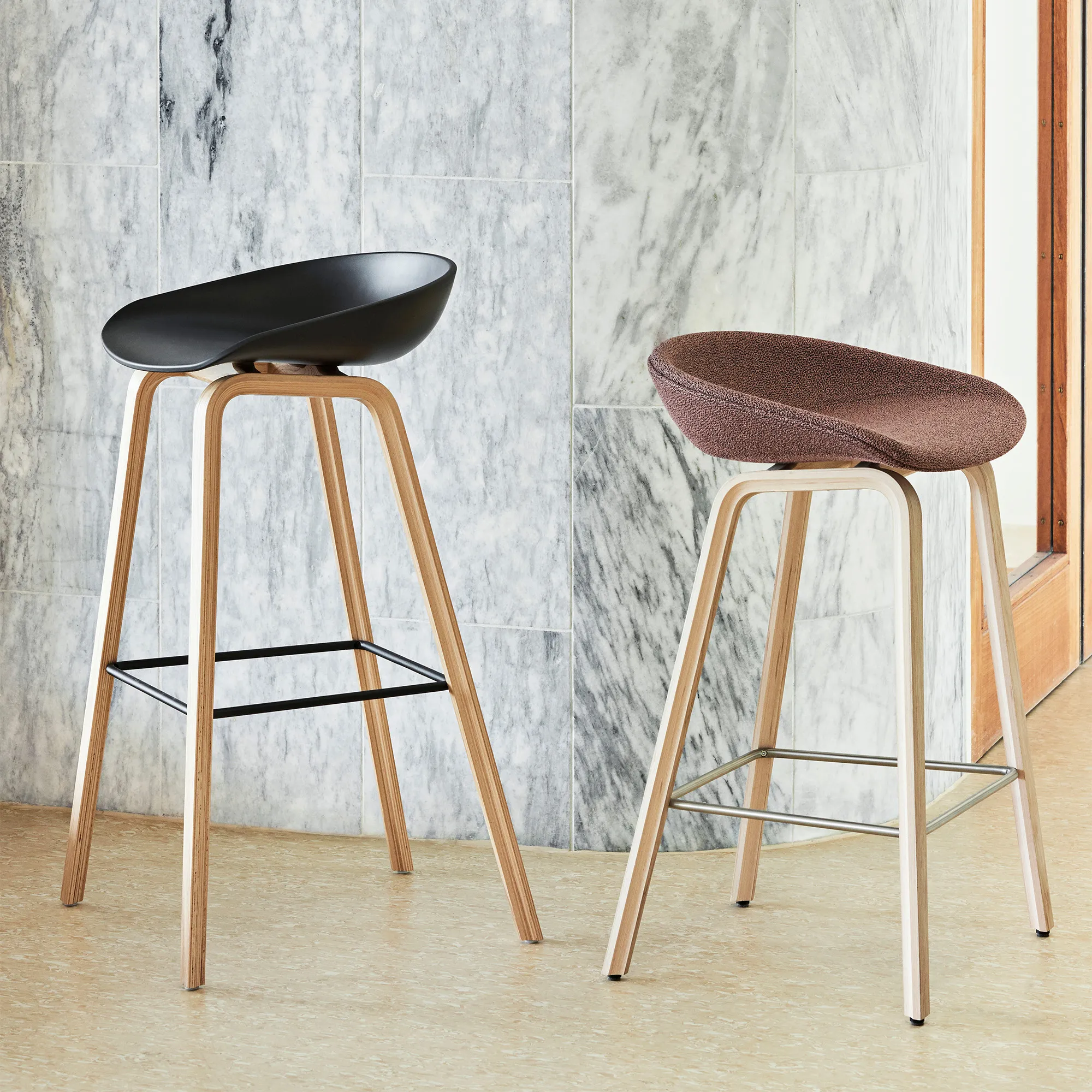 About a Stool AAS33 jakkarasta Low Oak - 7