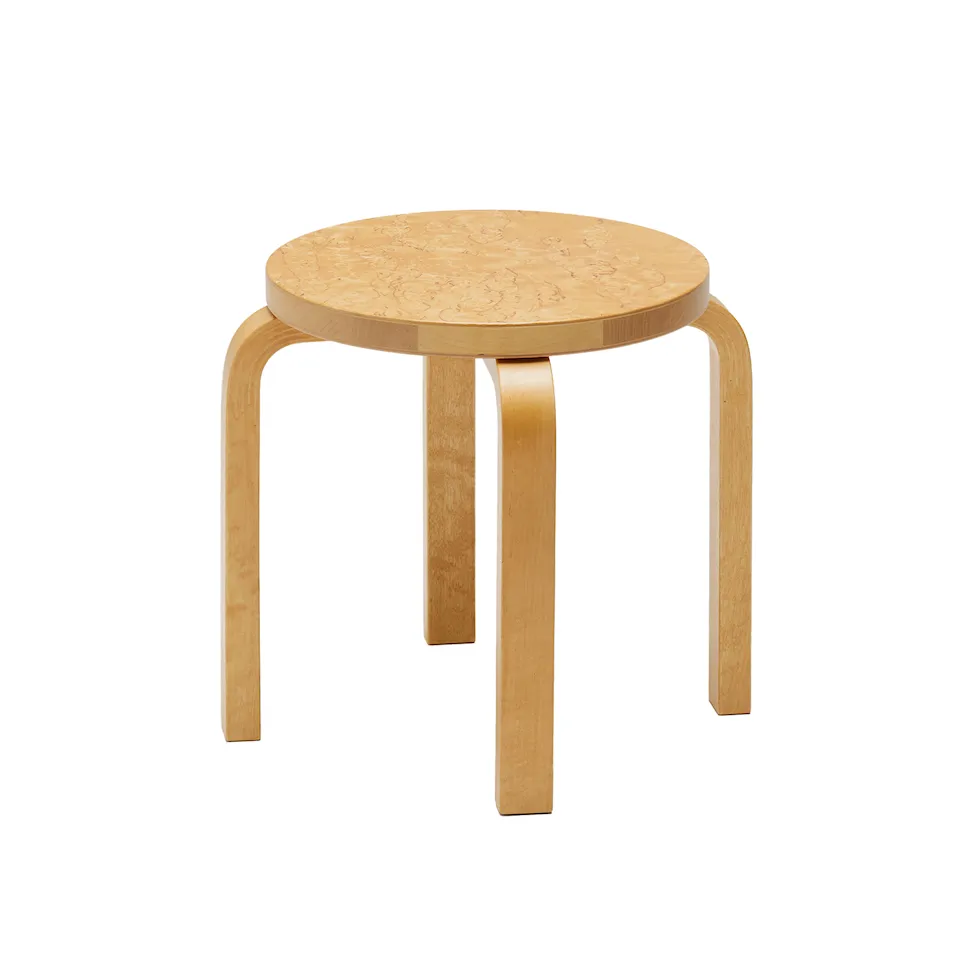 Stool NE60 Curly Birch Exclusive for NO GA