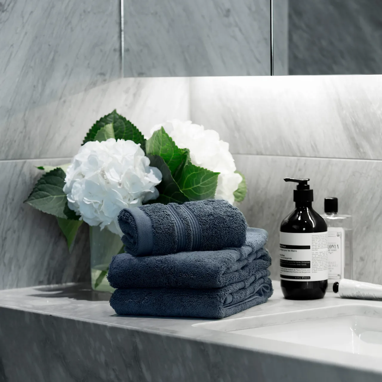 Fontana Towel EKO Dark Blue