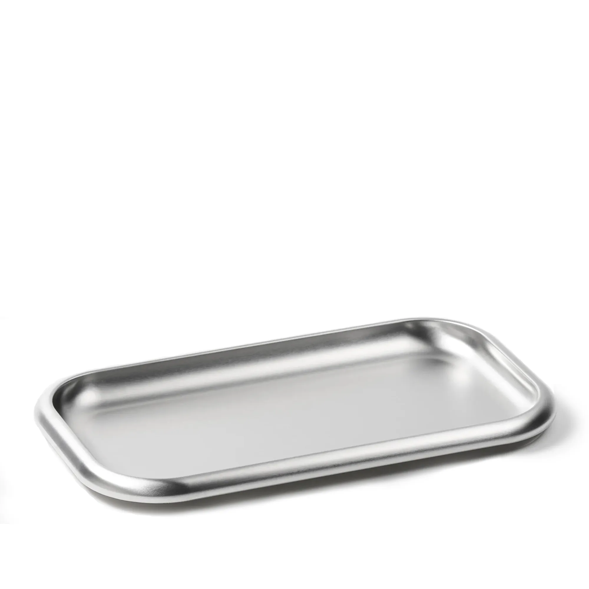 Small Steel tarjoilualusta 27 x 15 cm - 1