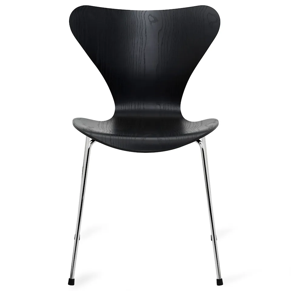 Series 7 stoel 3107 gekleurd essenhoutfineer