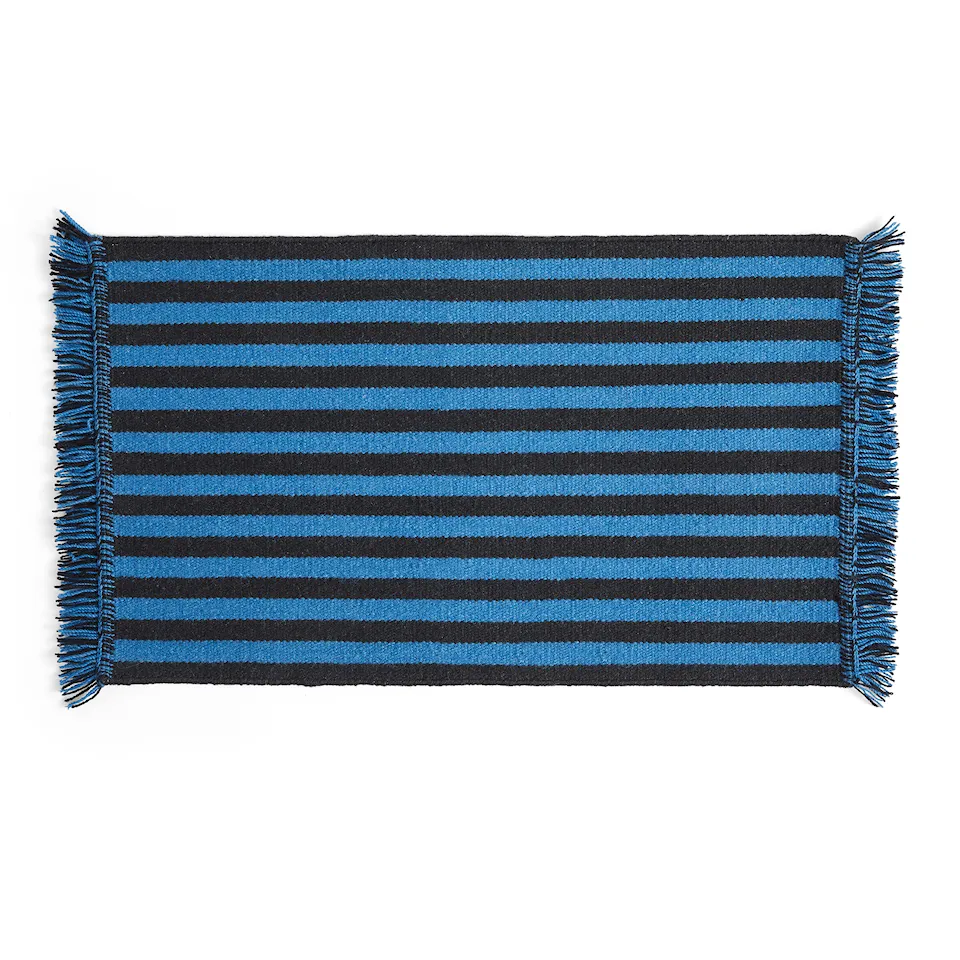 Stripes and Stripes Wool L95 x W52 - Blue