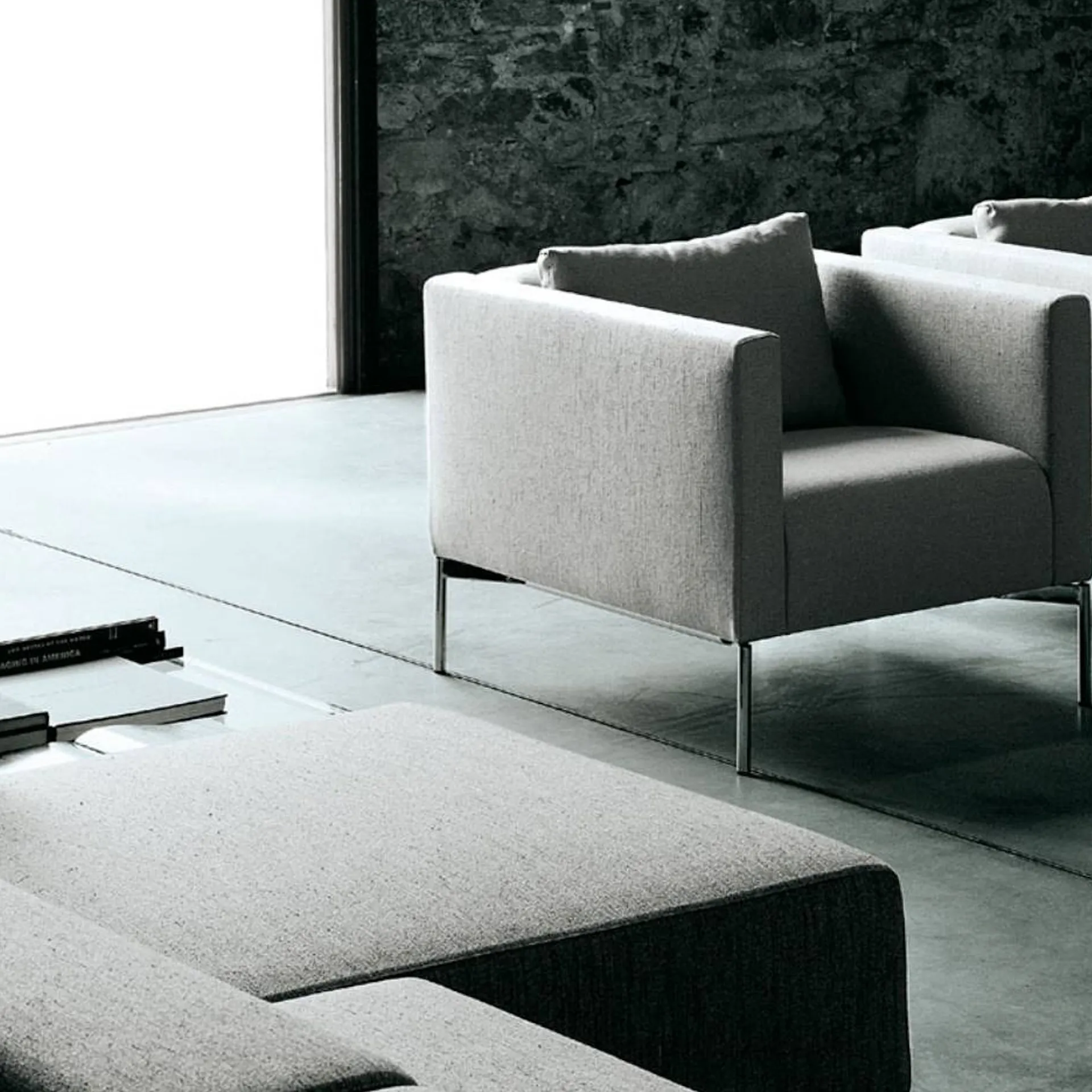 Twin Armchair - Living Divani - Piero Lissoni - NO GA