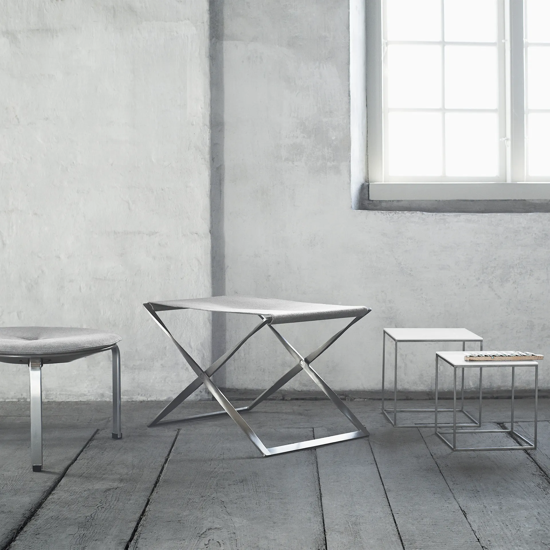 PK91 Stool - Fritz Hansen - Poul Kjærholm - NO GA