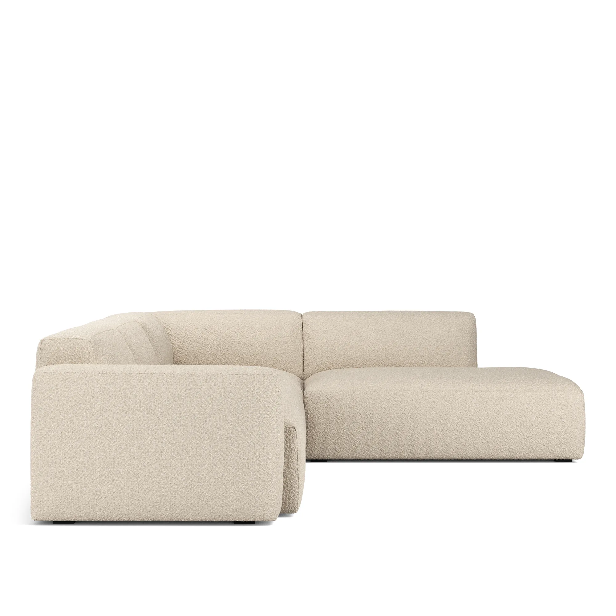 Brick 4-Seater Corner Open End Right - 3