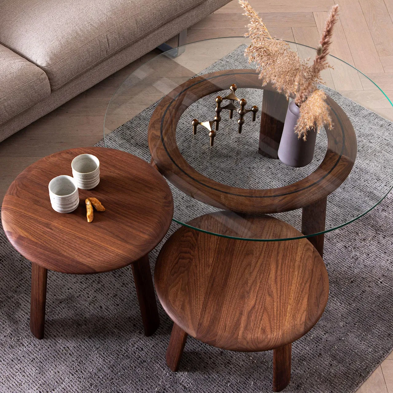 AK 650 Loop Glass salontafel