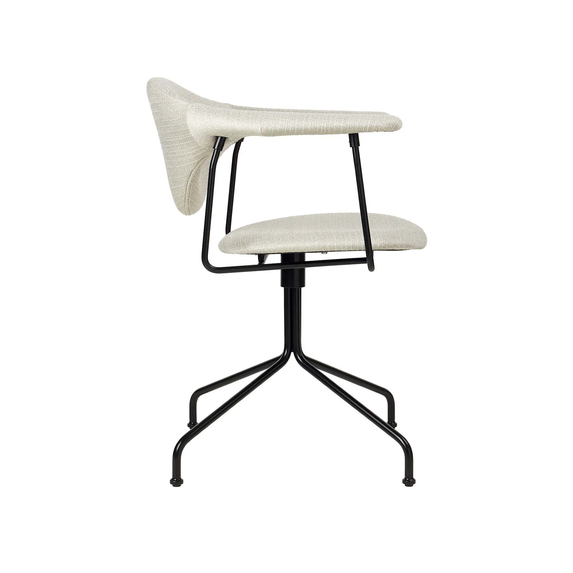 Masculo Meeting Chair - Fully Upholstered, Swivel base, PG. B Dedar, Eero Special FR 106 - Gubi - GamFratesi - NO GA