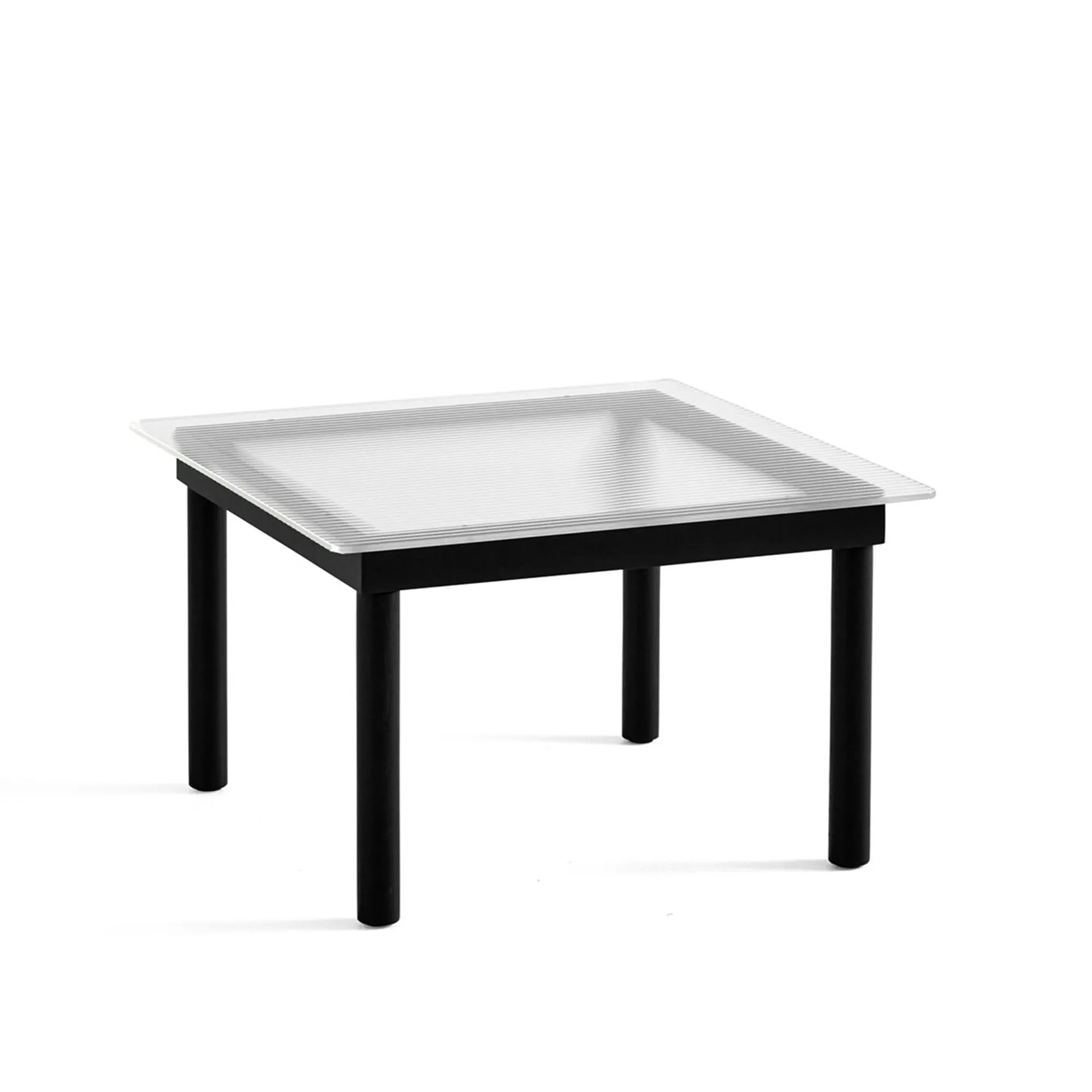Kofi Coffee Table 60 x 60 cm Black Oak - 1