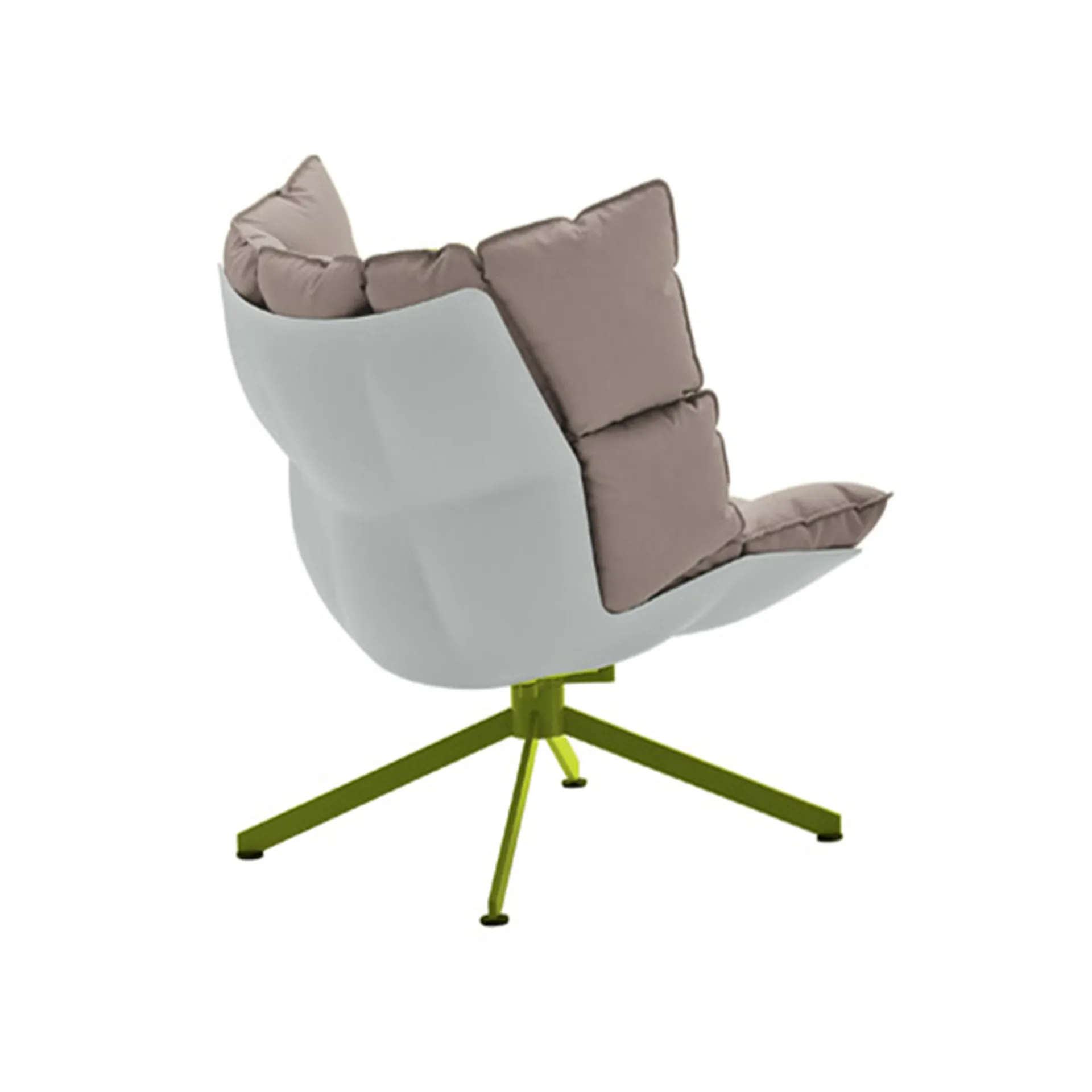 Husk Outdoor Armchair Snug Sides - B&B Italia - Patricia Urquiola - NO GA