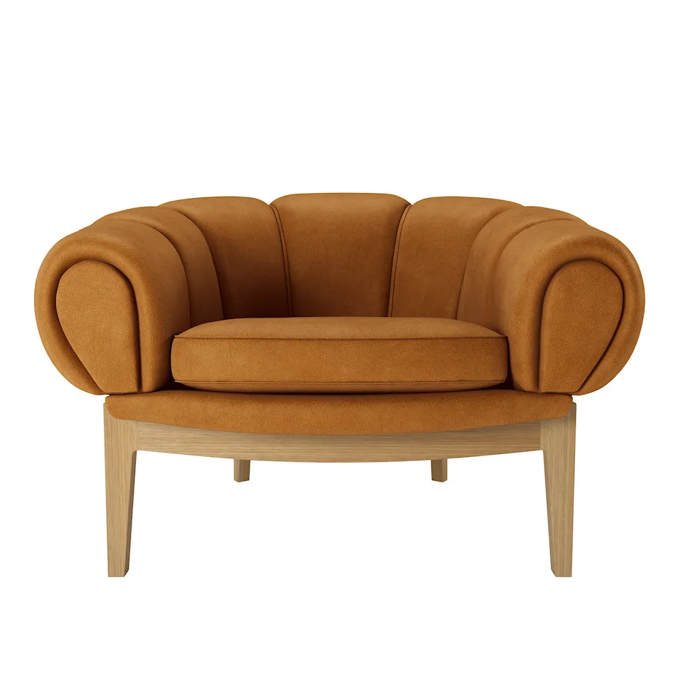 Croissant Lounge Chair Oak