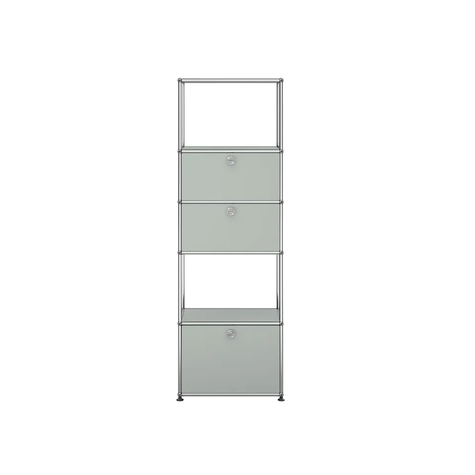 USM Haller 80 Shelving, Light Gray