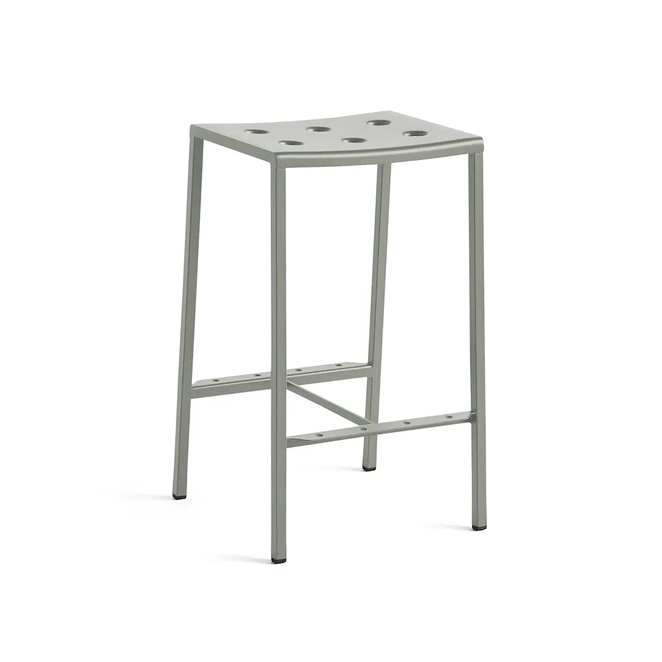 Balcony Bar Stool Low H65 / Desert Green