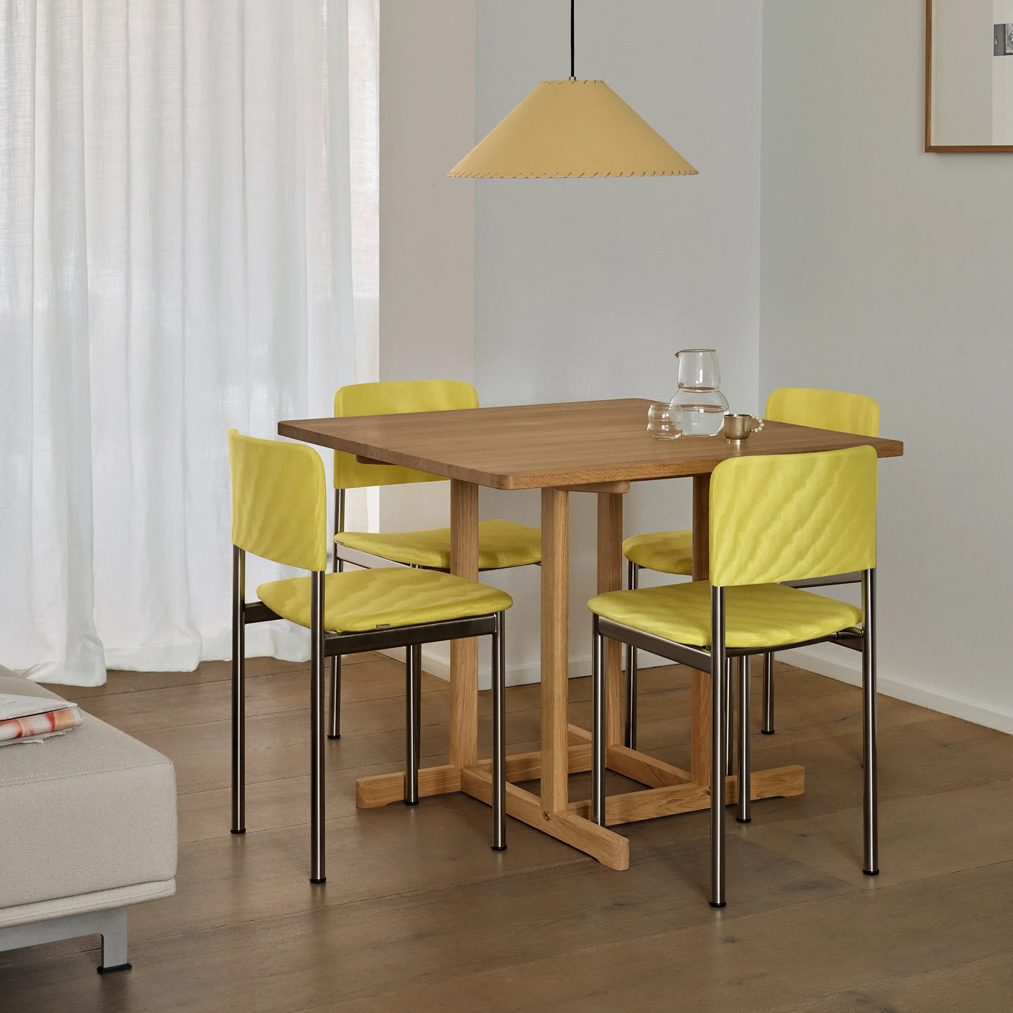 BM80 Mogensen Shaker Dining Table 90 x 90 cm - 3