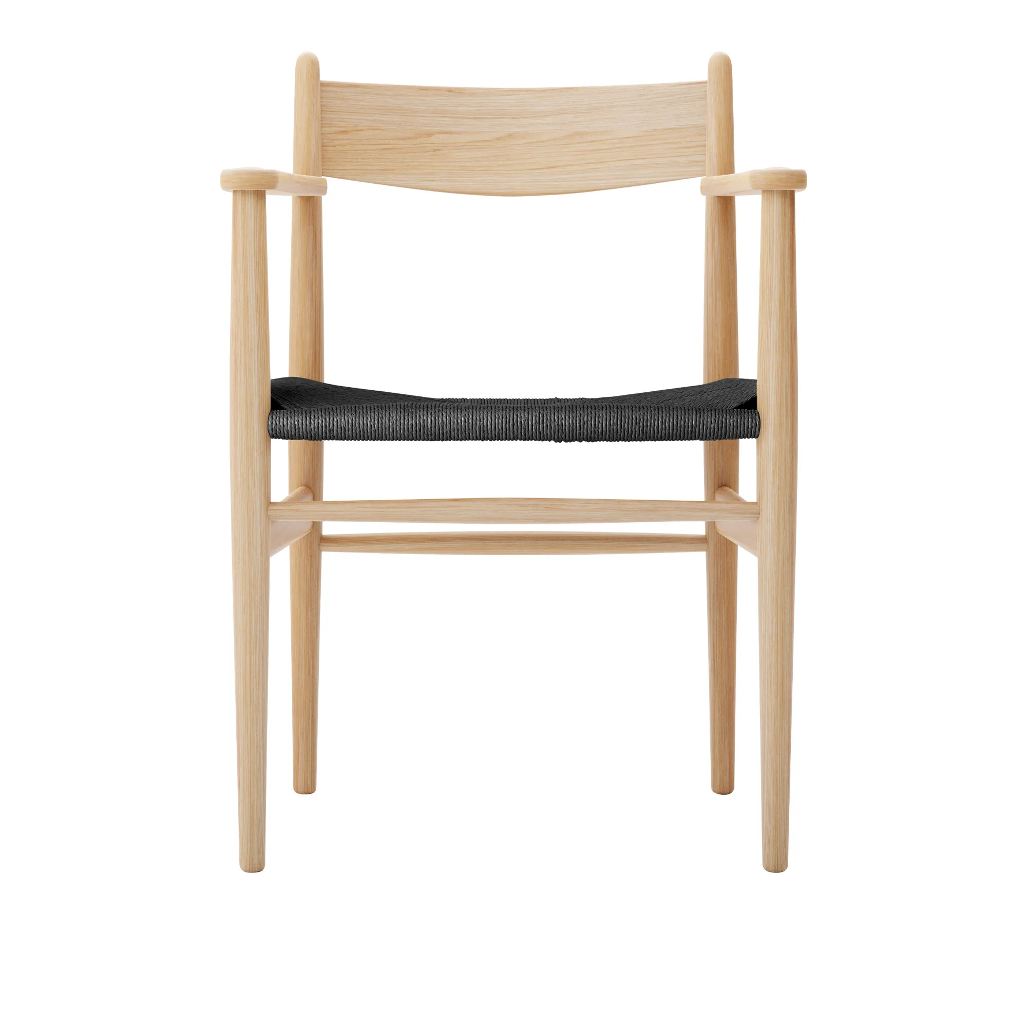 CH37 Armchair Oak - 1