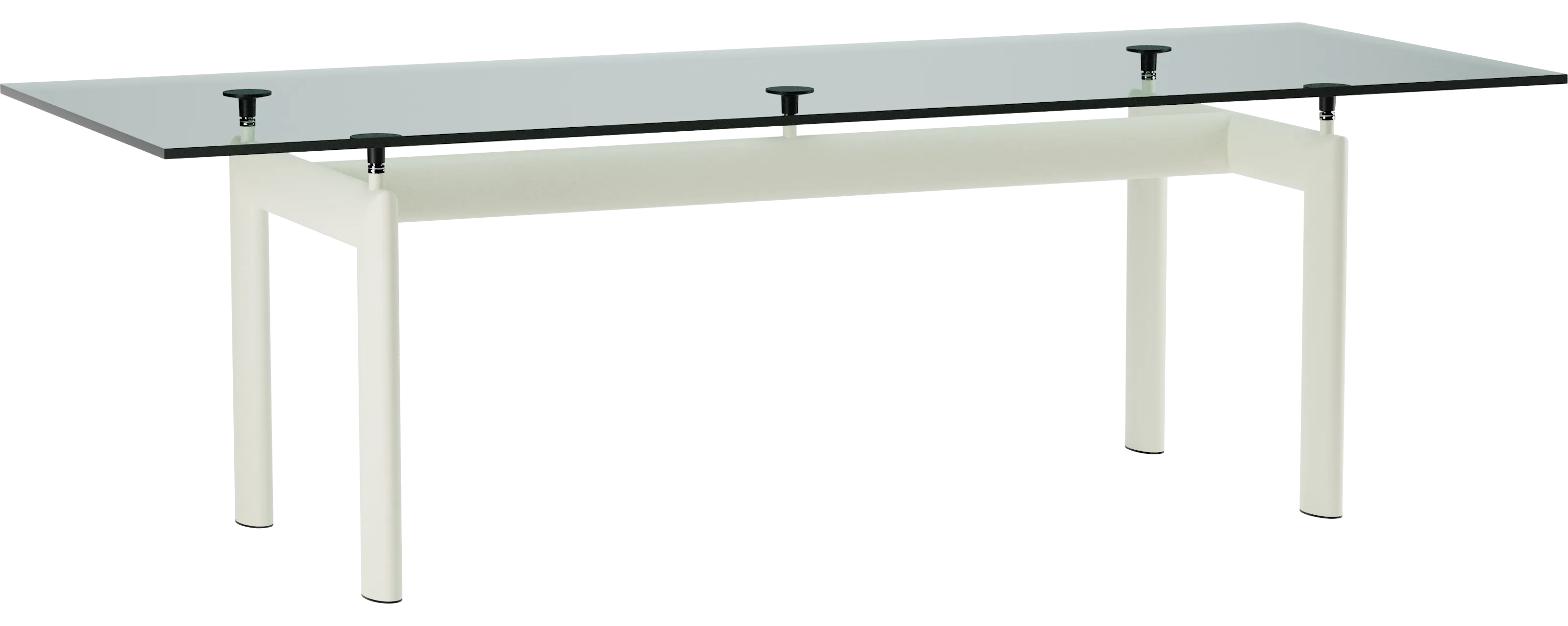 LC6 table tube d'avion Clear Glass 225 X 85 cm - 1