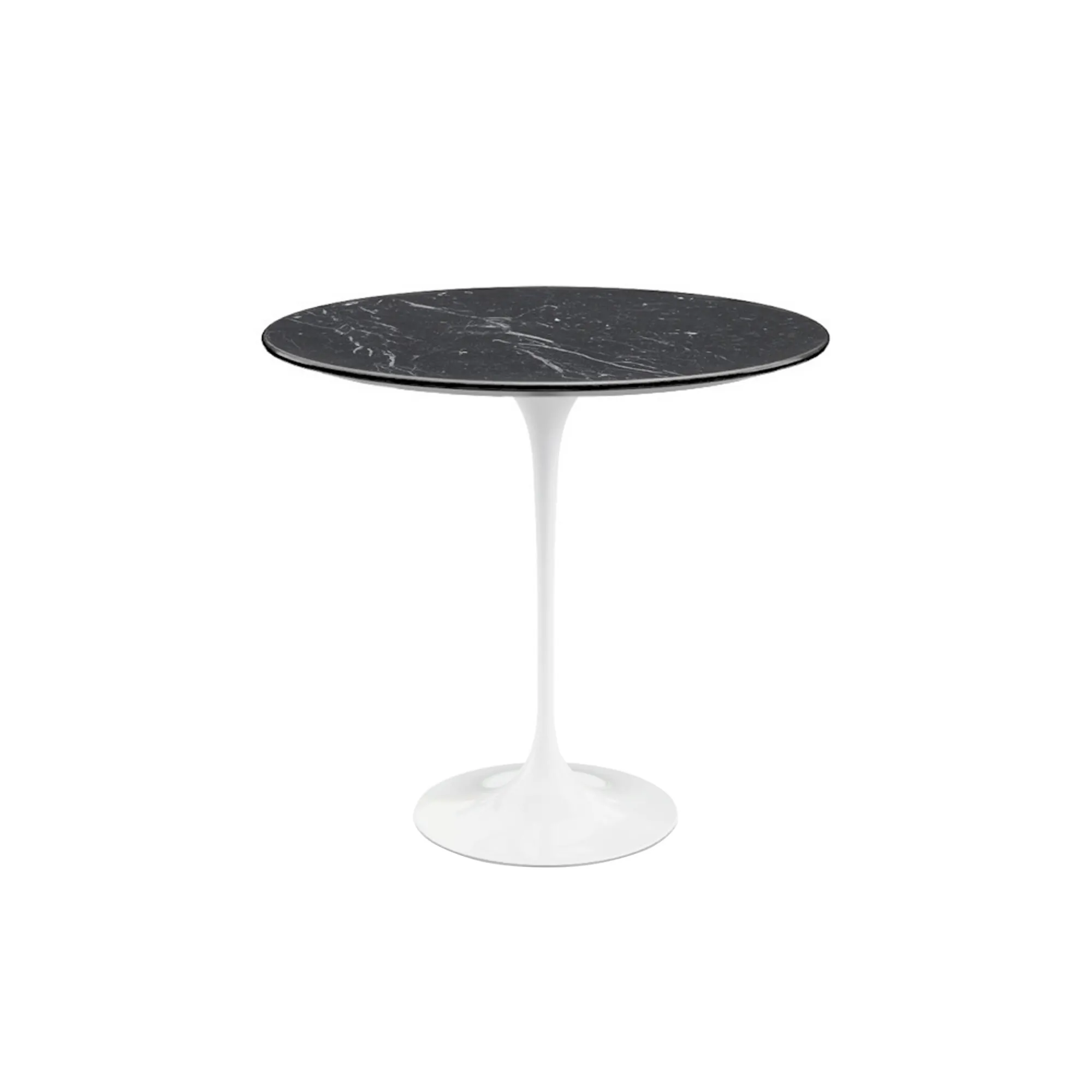 Saarinen Oval Side Table White - 1