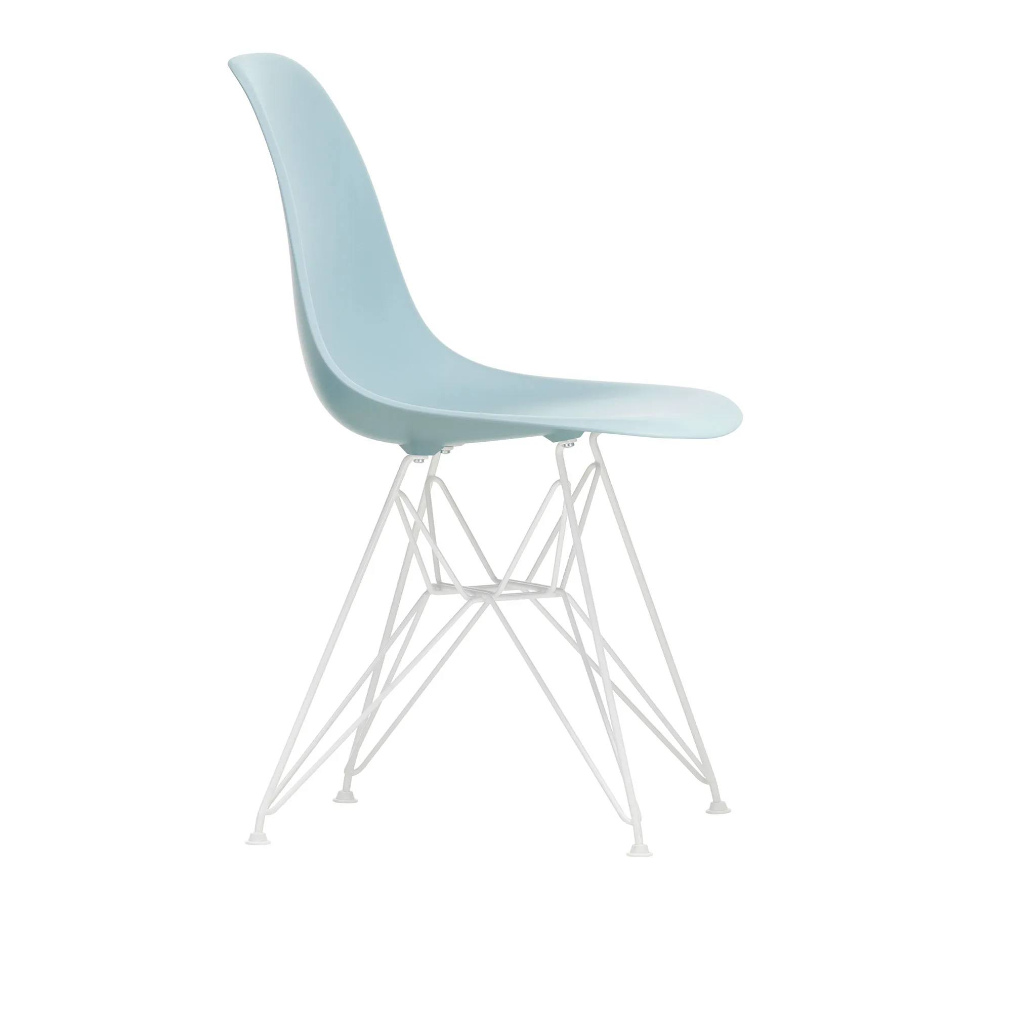 Eames RE Plastic Chair DSR White - 1