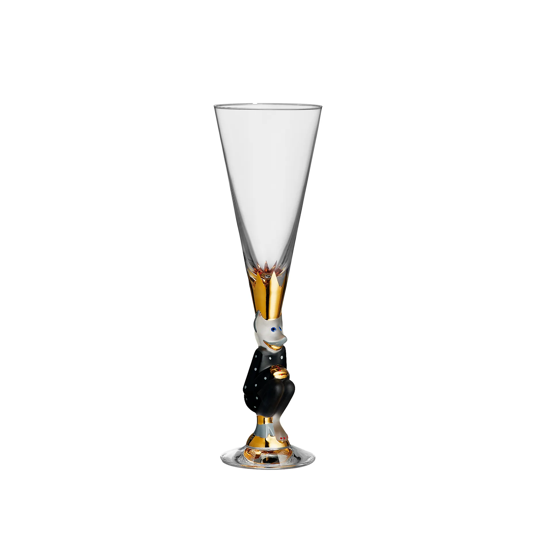 The Sparkling Devil Champagne glass 19 cl - Orrefors - NO GA