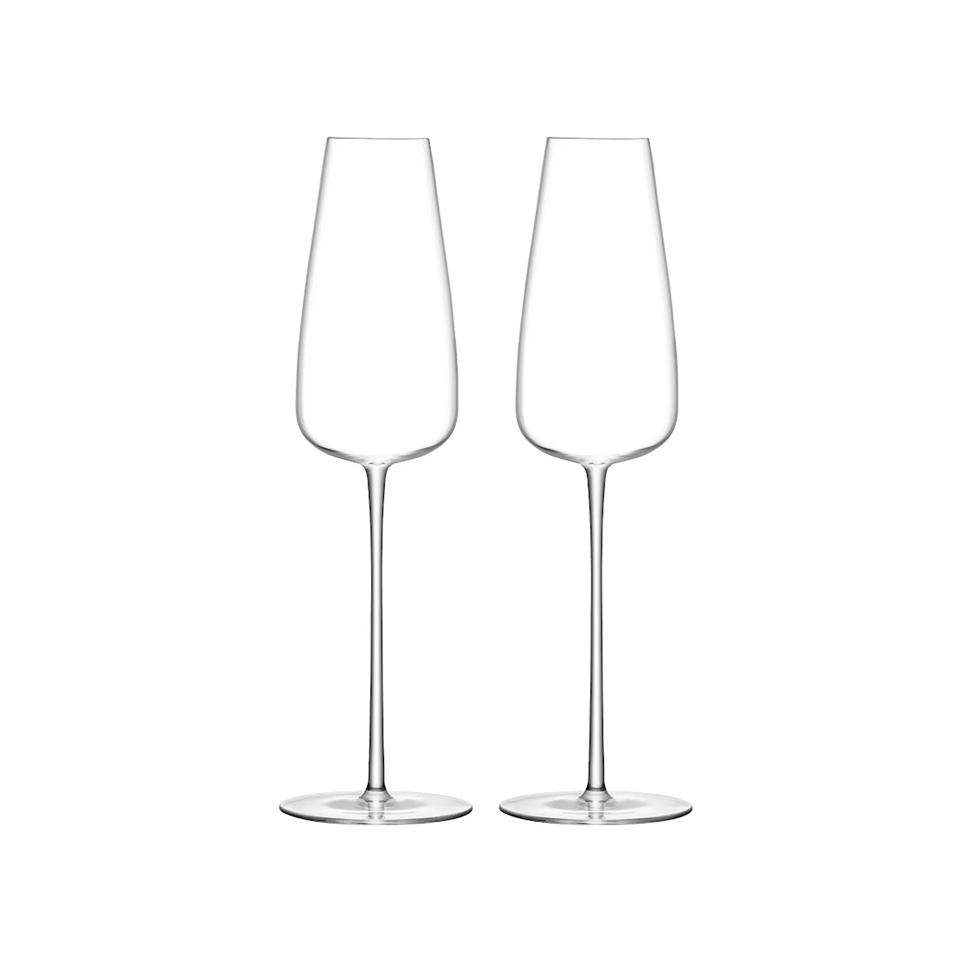 Wine Culture Champagne Flute - Set of 2 - LSA International - NO GA