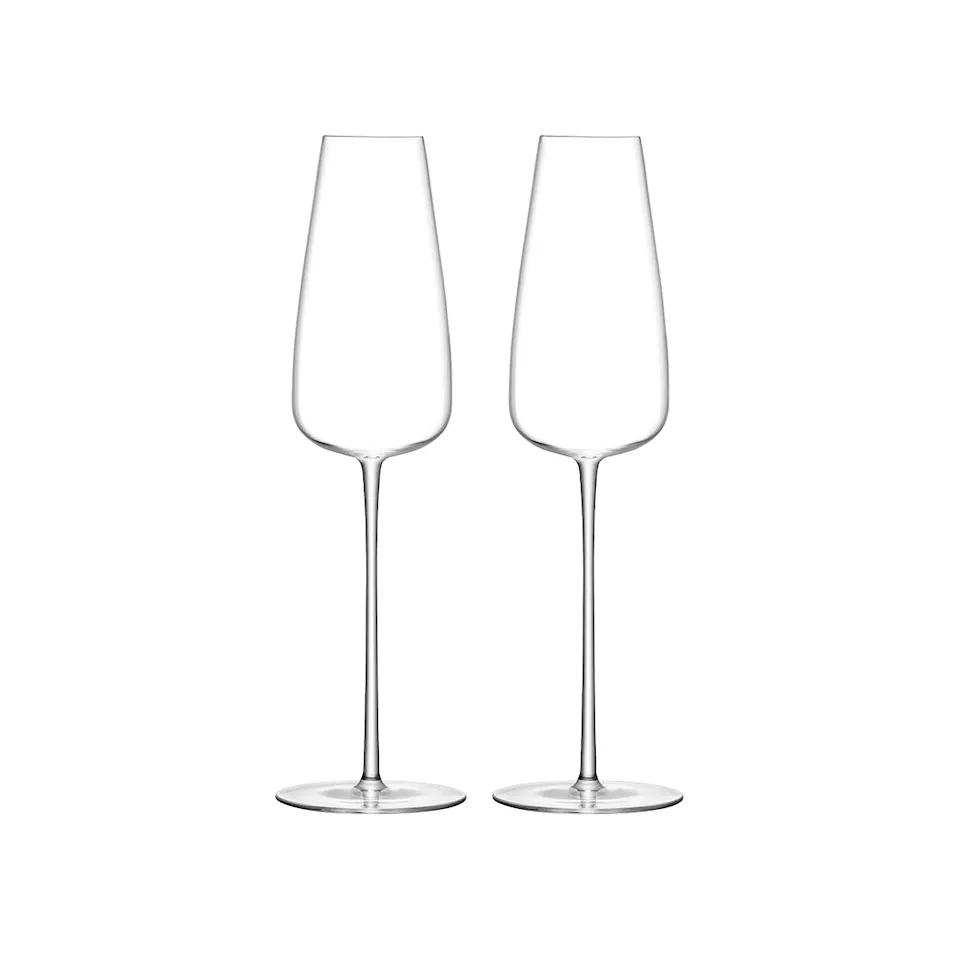 Wine Culture Champagne Flute - Set of 2