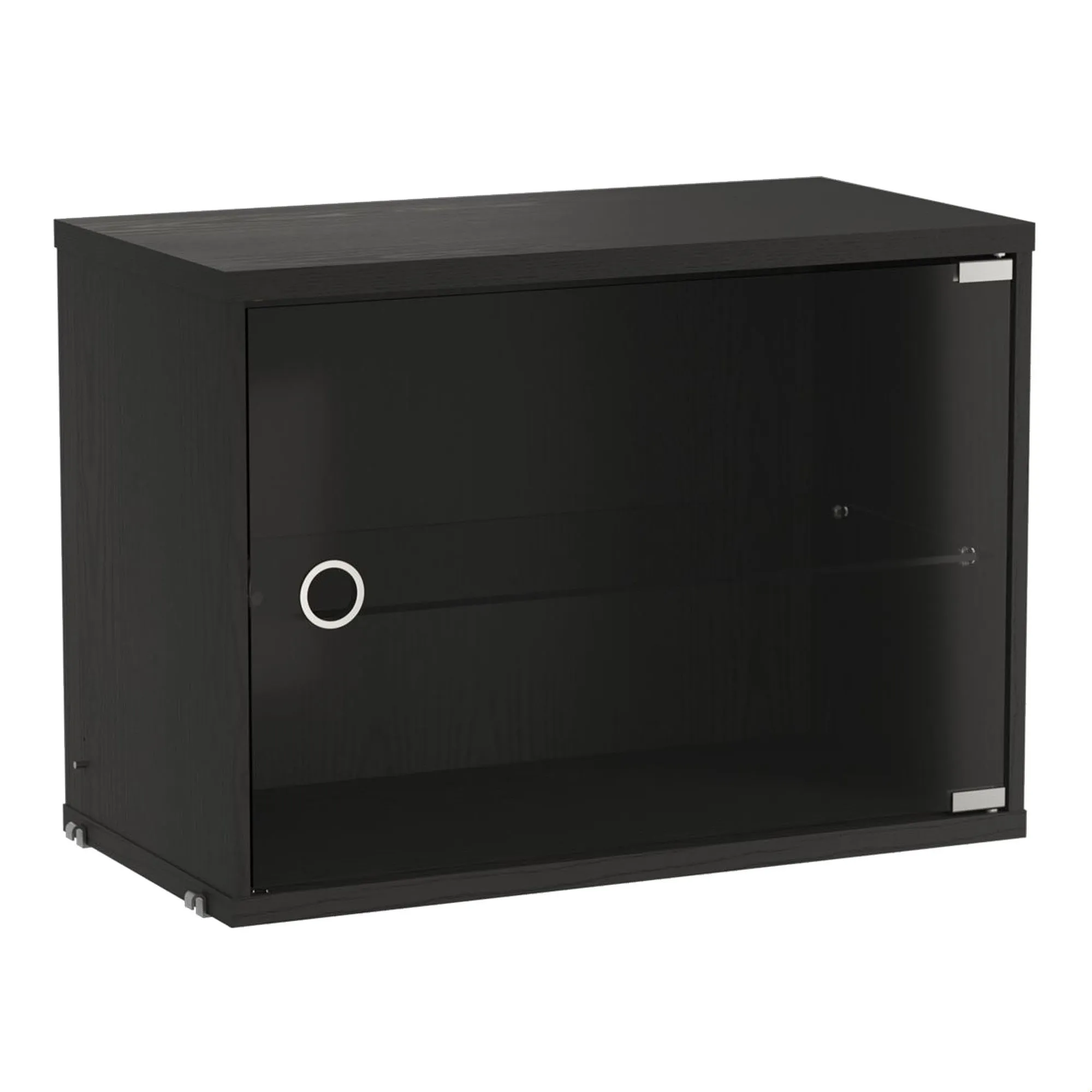 Skab med glaslåge 58 cm - 1