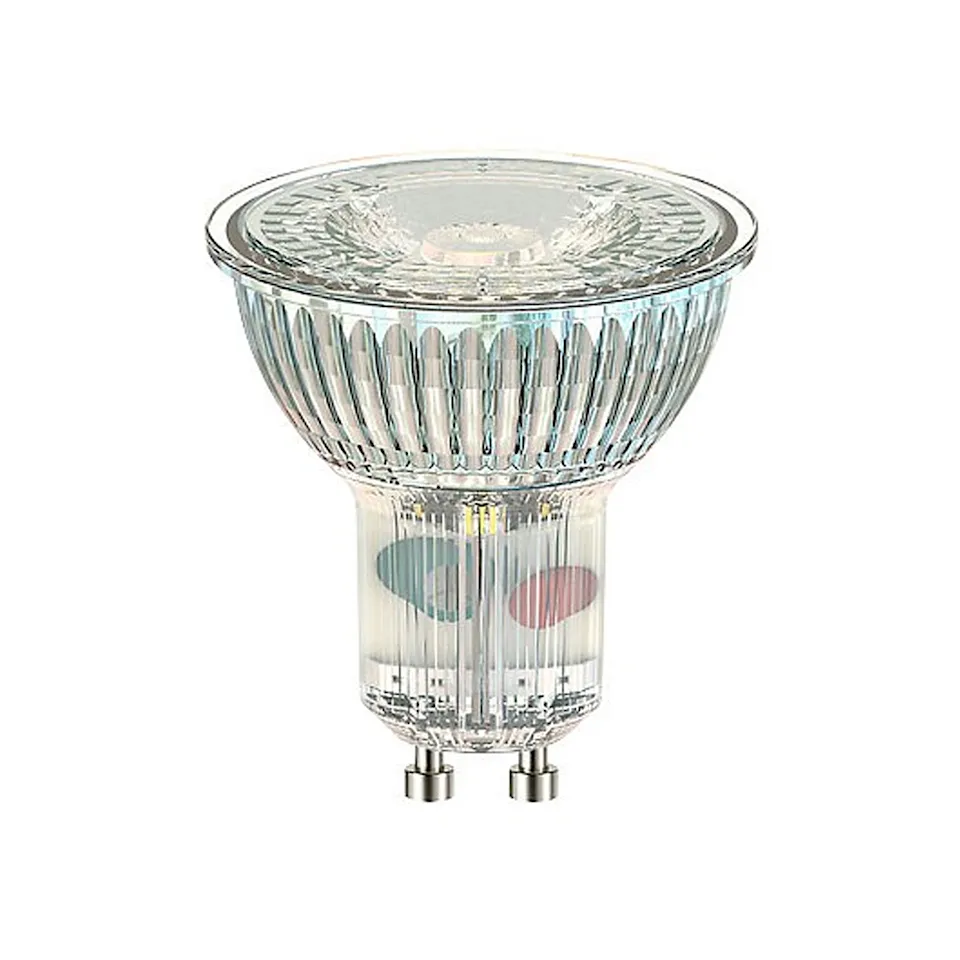 LED Light Source GU10 2.4W 230lm 2800K Dimmable 2-pack clear