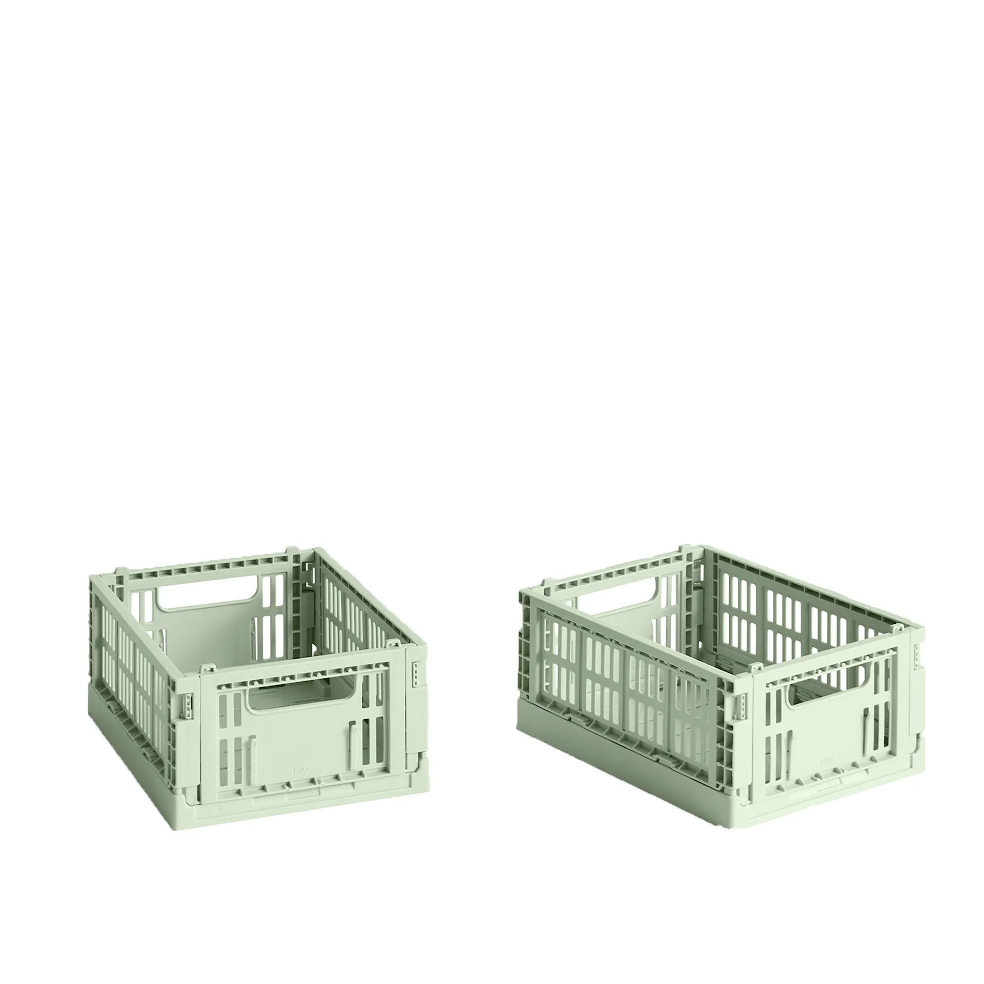 Colour Crate Mini Storage Boxes Set of 2 - HAY - NO GA