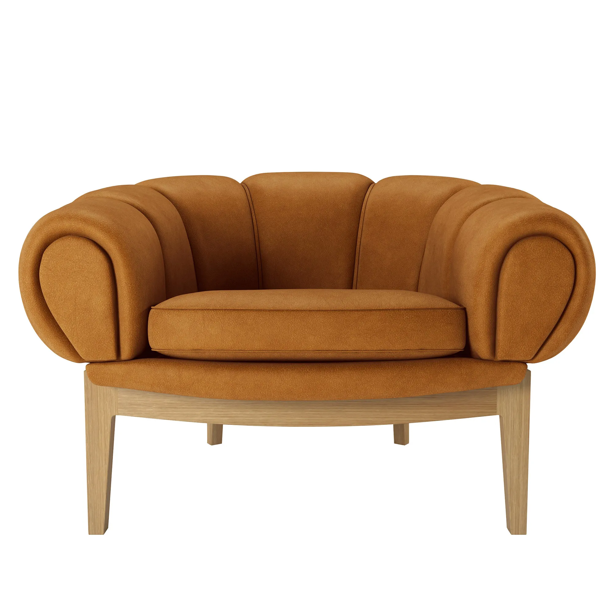 Croissant Lounge Chair Oak - 2