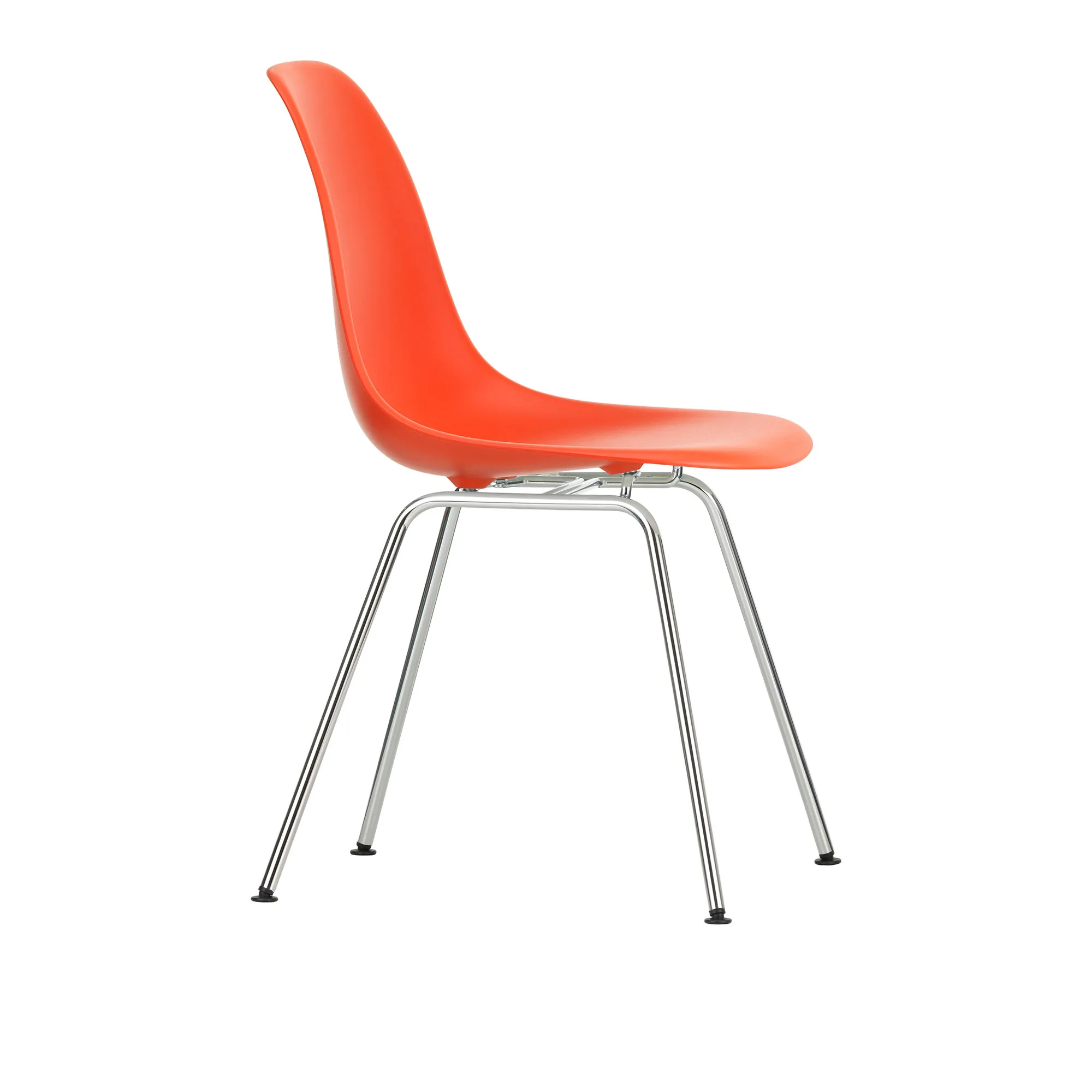 Eames RE Plastic Chair DSX stoel Chrome - 1