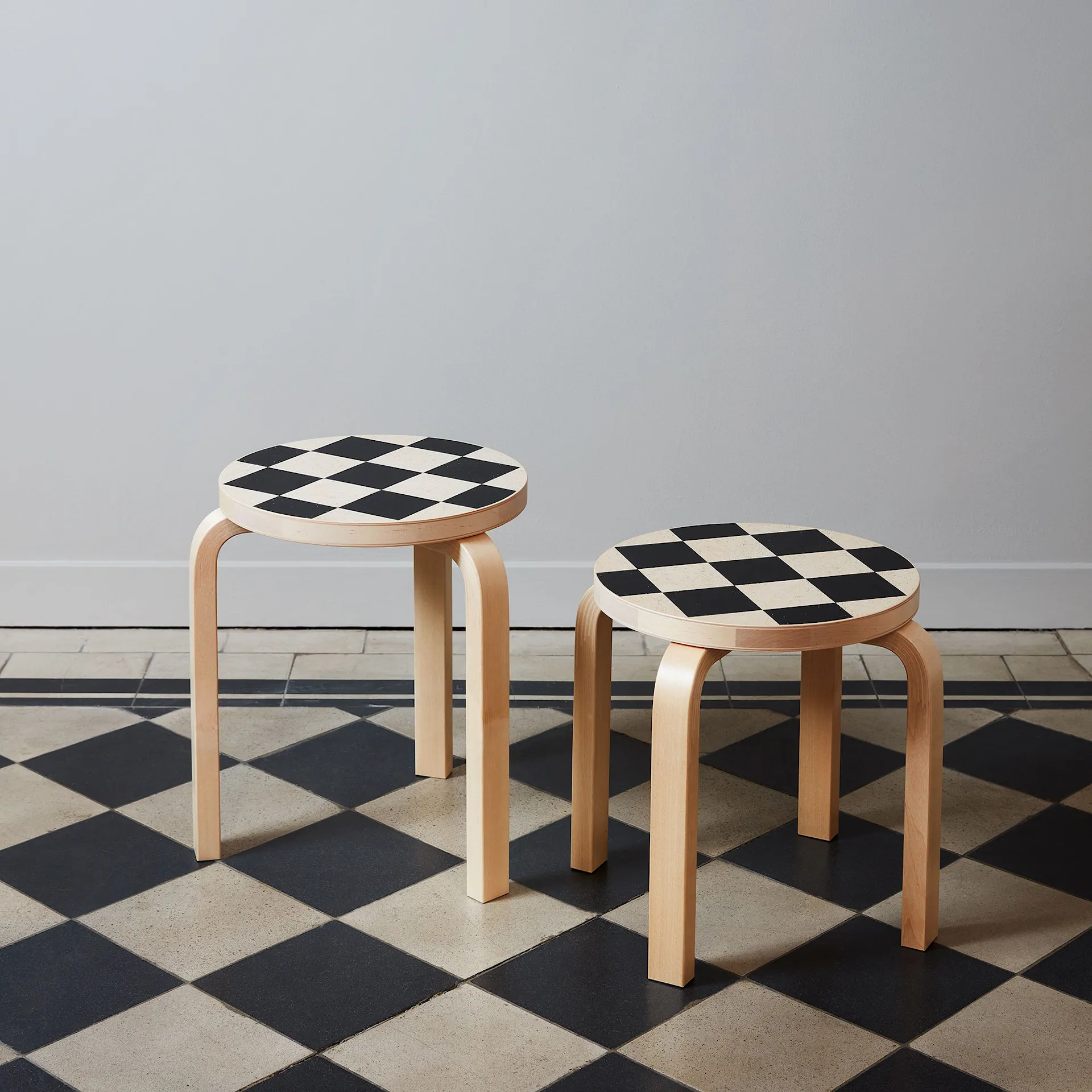 Stool 60 Nordiska Galleriet Limited Edition - Artek - Alvar Aalto - NO GA