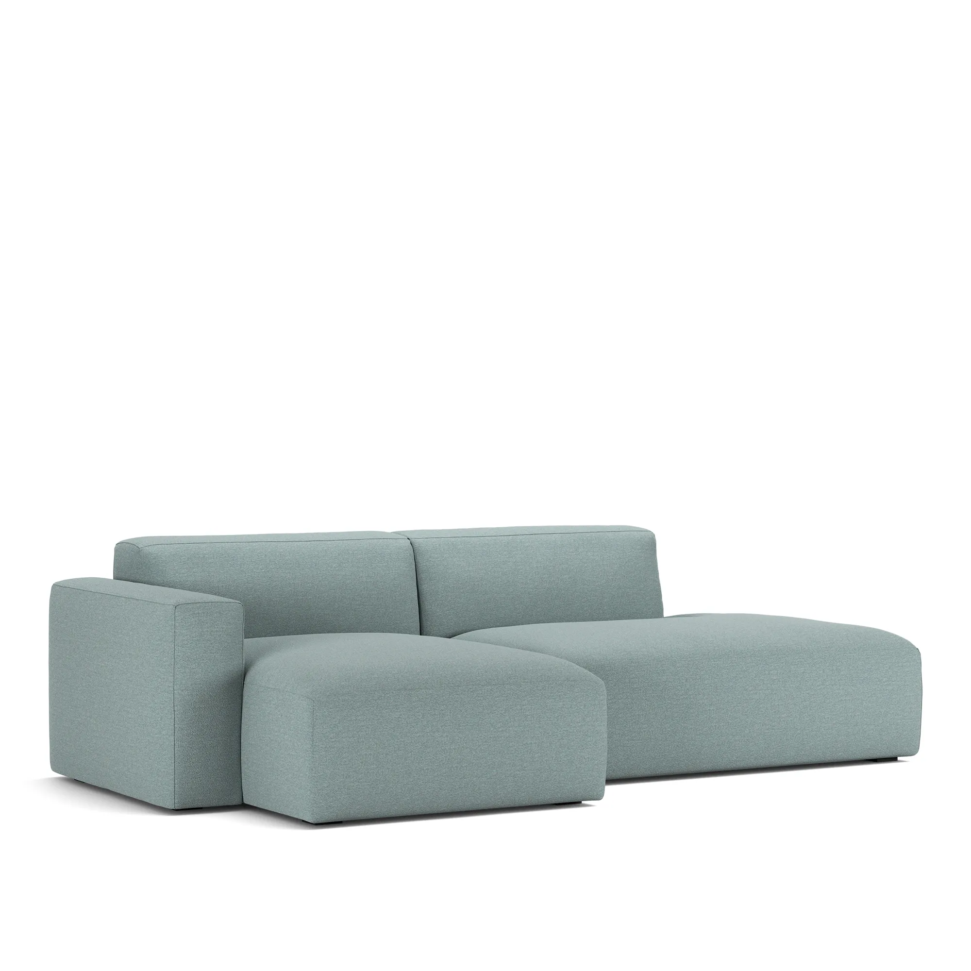 Brick 2-Seater Chaise Lounge Open End Right - 4