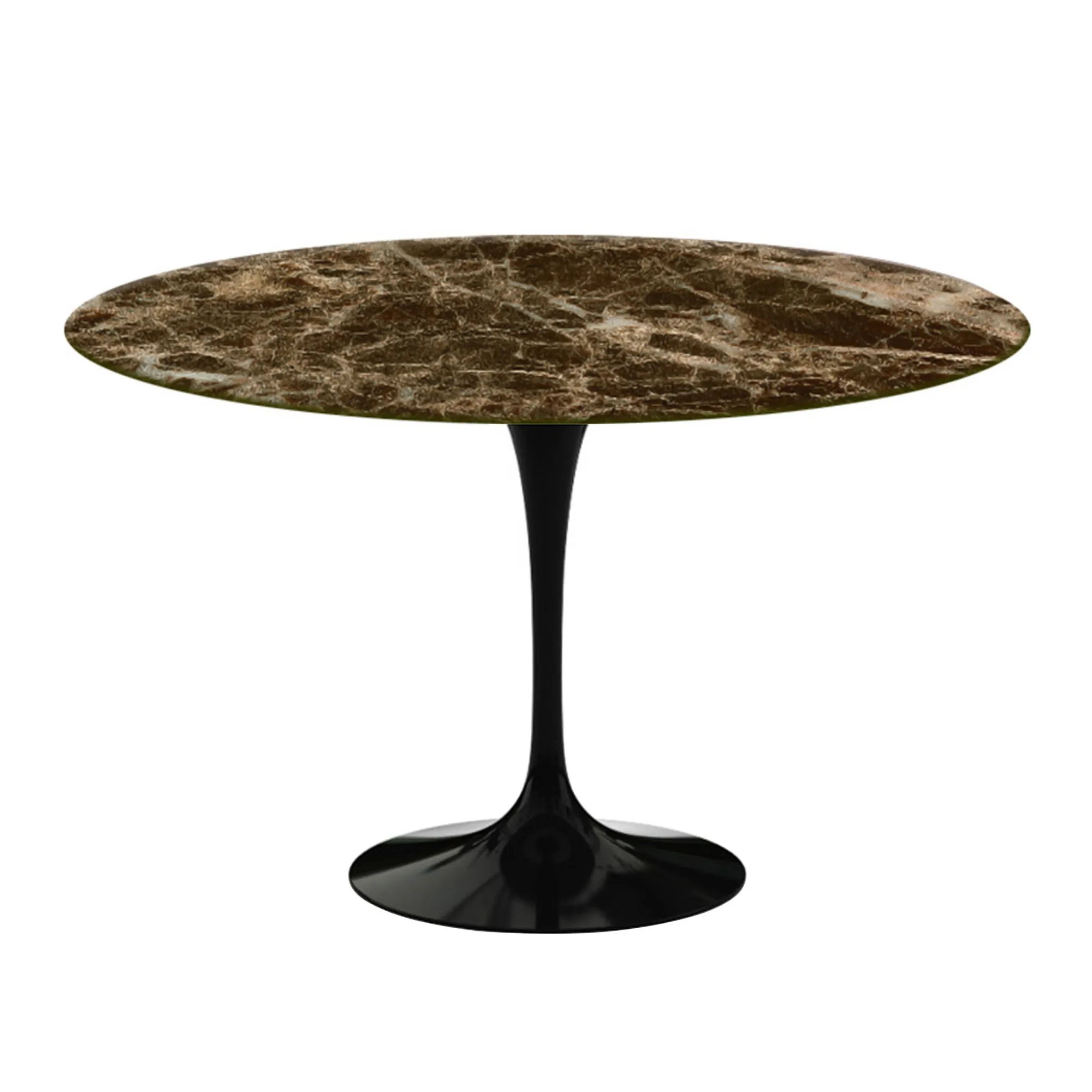 Saarinen Round Dining Table Ø 120 cm Black - 1