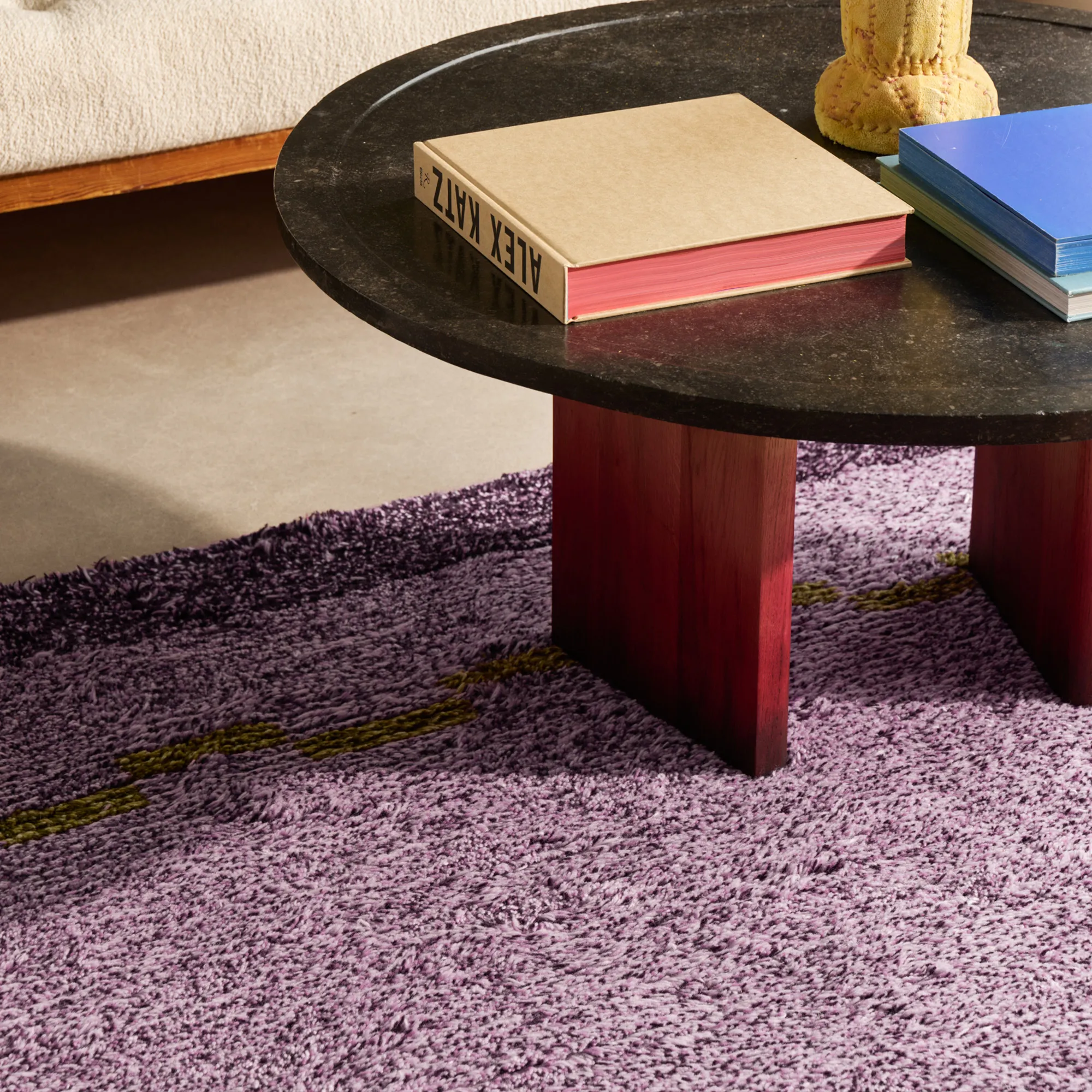 Ryya 01 Lilac Rya Rug - 3