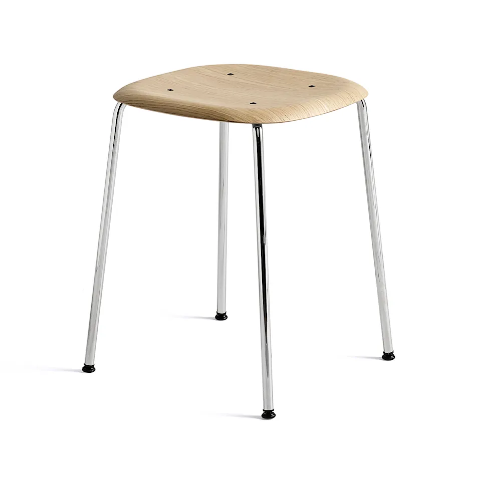 Soft Edge 70 Stool Chrome