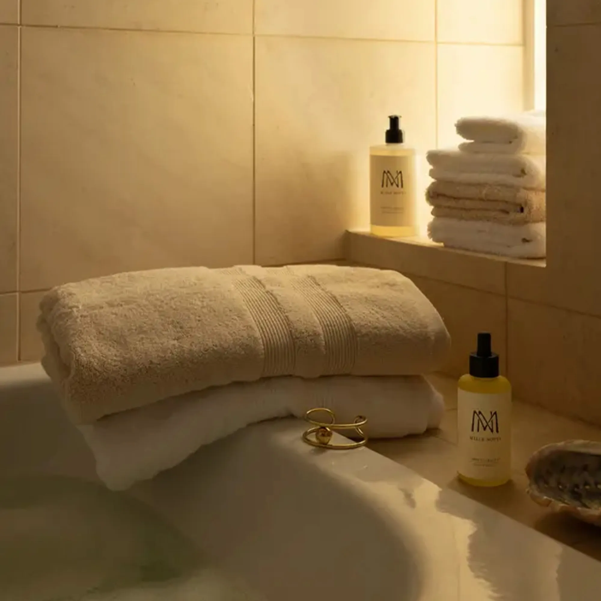 Fontana Ivory Towel - 3