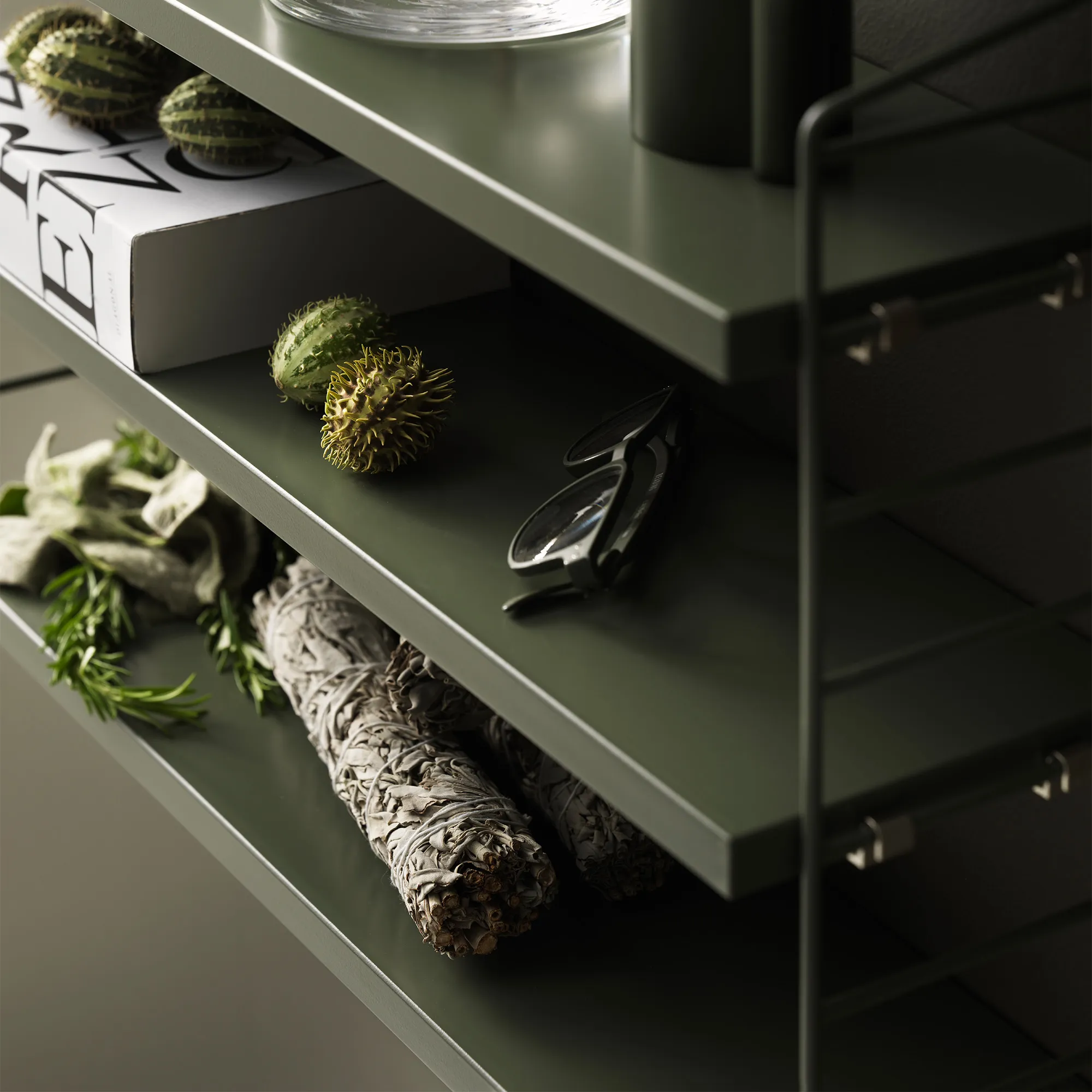 String Pocket Wall Shelf Metal - 4